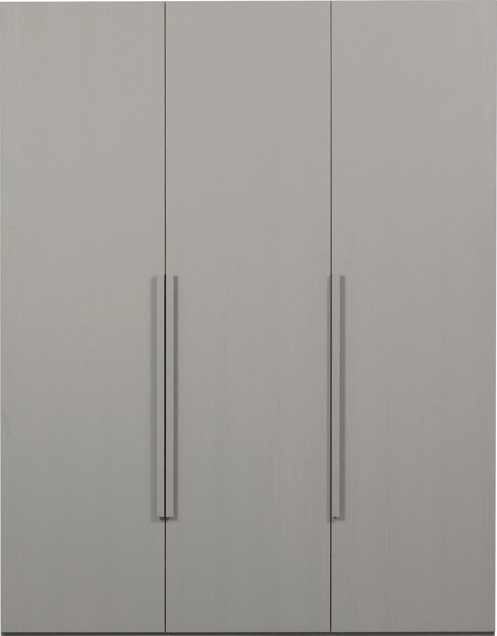 WOOOD "Rens Nussbaumdekor lackiert mit Rollführung und sichtbare Maserung" H 210 x B 165 x T 58 cm, Wandbefestigung empfohlen, Kombinierbar