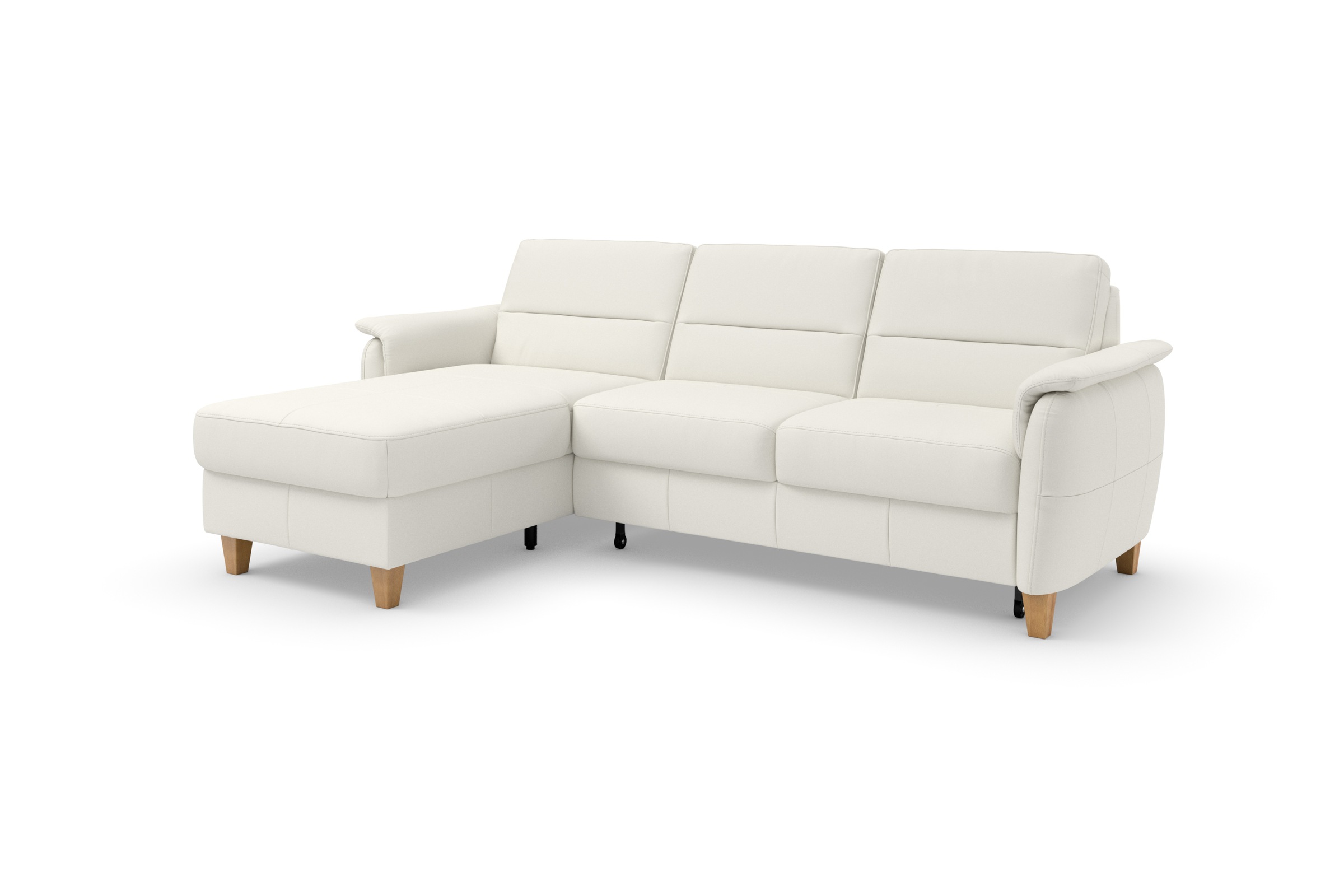 Home affaire Ecksofa »Palmera L-Form«, Federkern, wahlweise mit Bettfunktion und mit/ohne Bettkasten