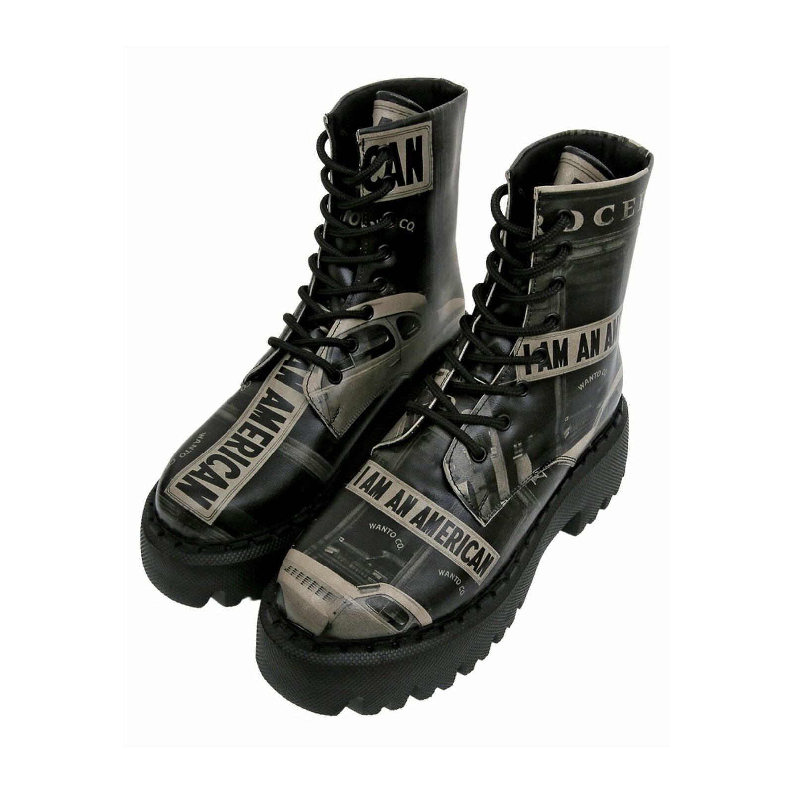 DOGO Chelseaboots "Navy I Am An American Damen Boots / Female", Vegan günstig online kaufen