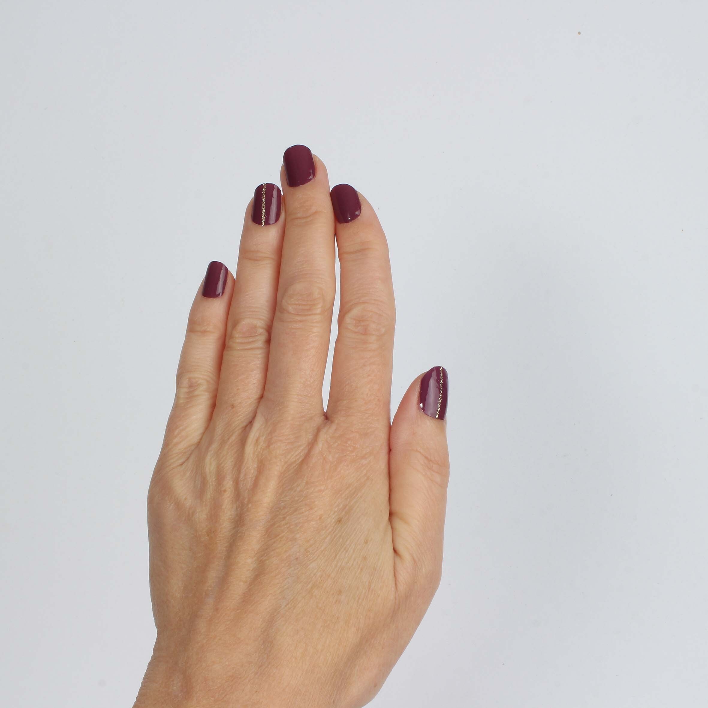Vargu Nageldesign Zubehör »solid purple«, aus zertifizierter Produktion (SGS / SEDEX) und Material (FSC)