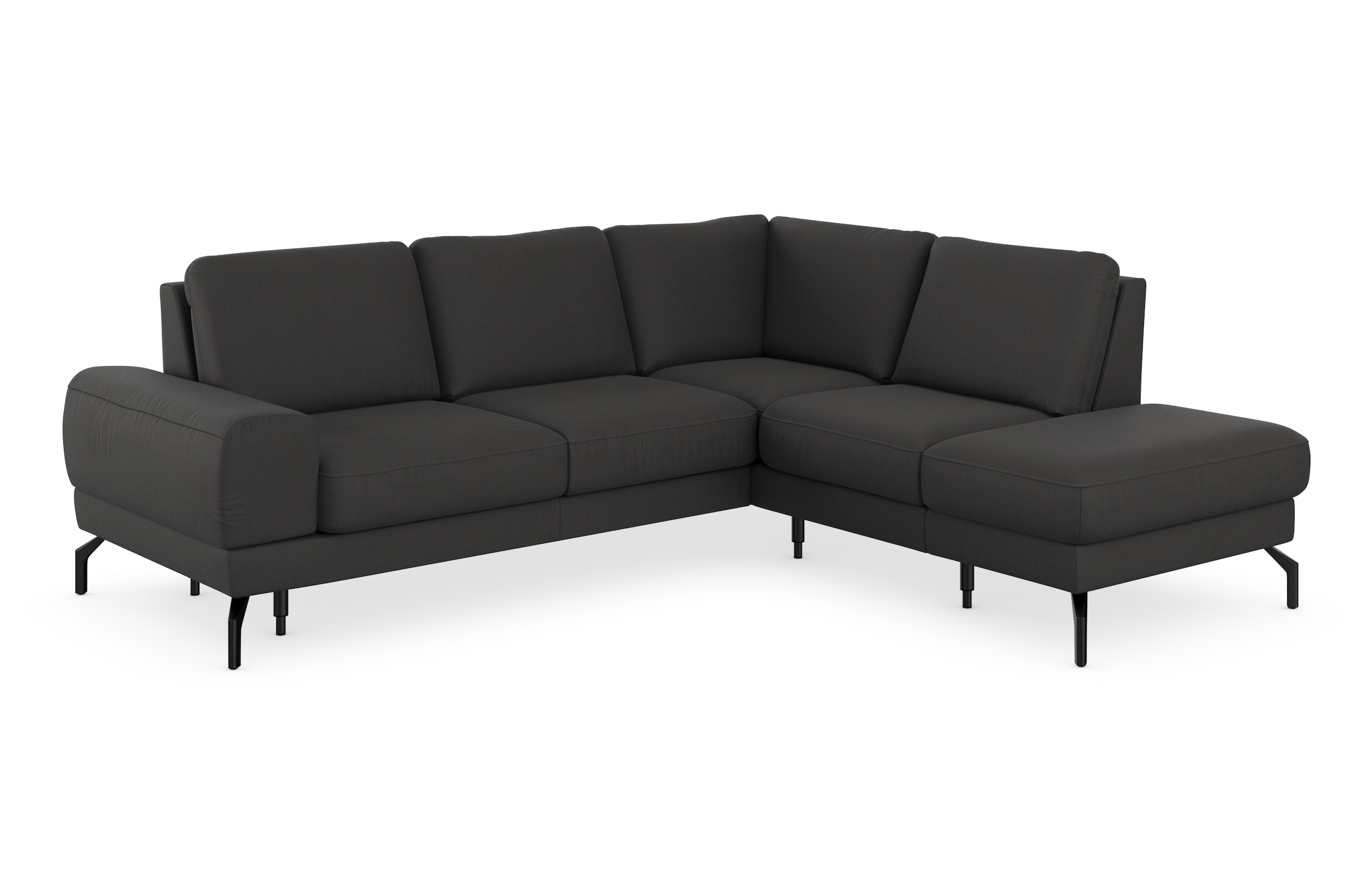 sit&more Ecksofa »Cinturo L-Form«, inklusive Sitztiefenverstellung und Federkern, Sitzhöhe 48 cm