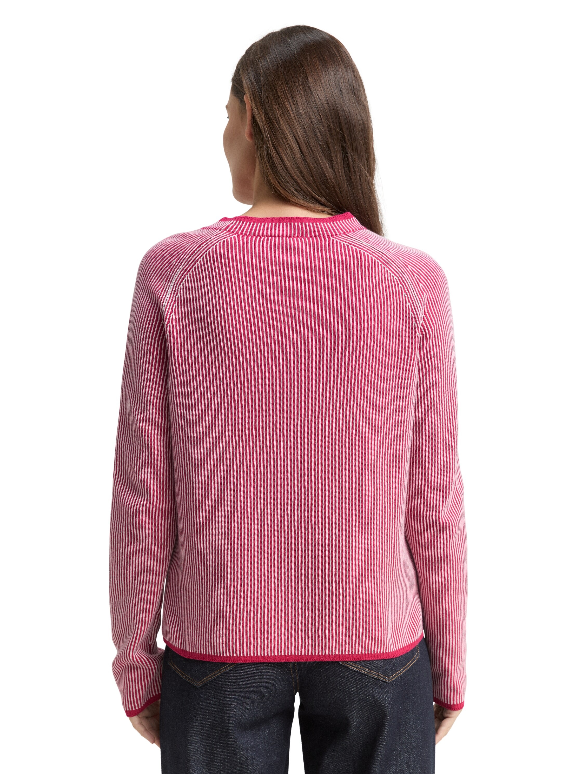 TOM TAILOR Strickpullover mit feinen Streifen günstig online kaufen