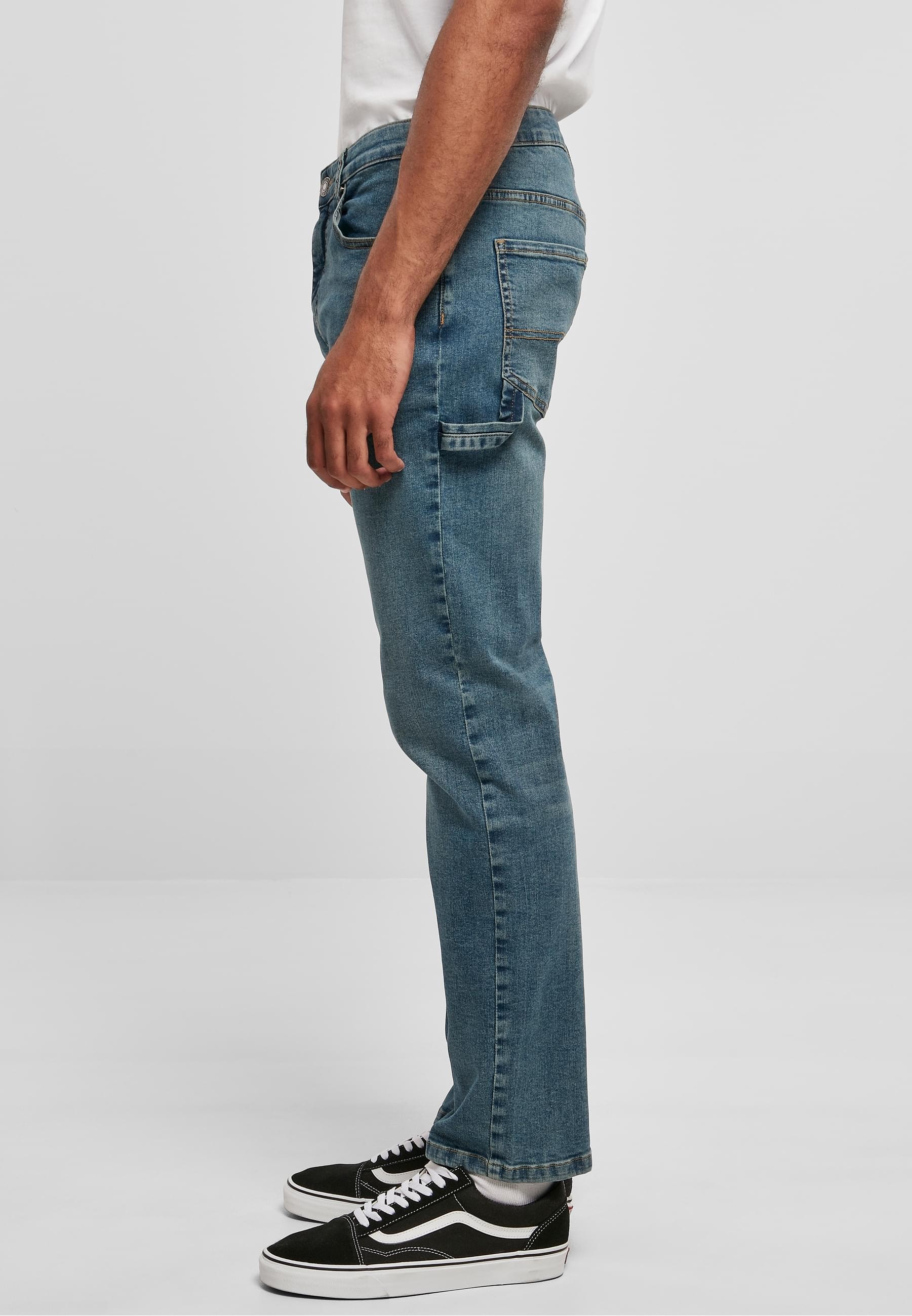 URBAN CLASSICS Bequeme Jeans »Urban Classics Herren Carpenter Back Jeans«, (1 tlg.)