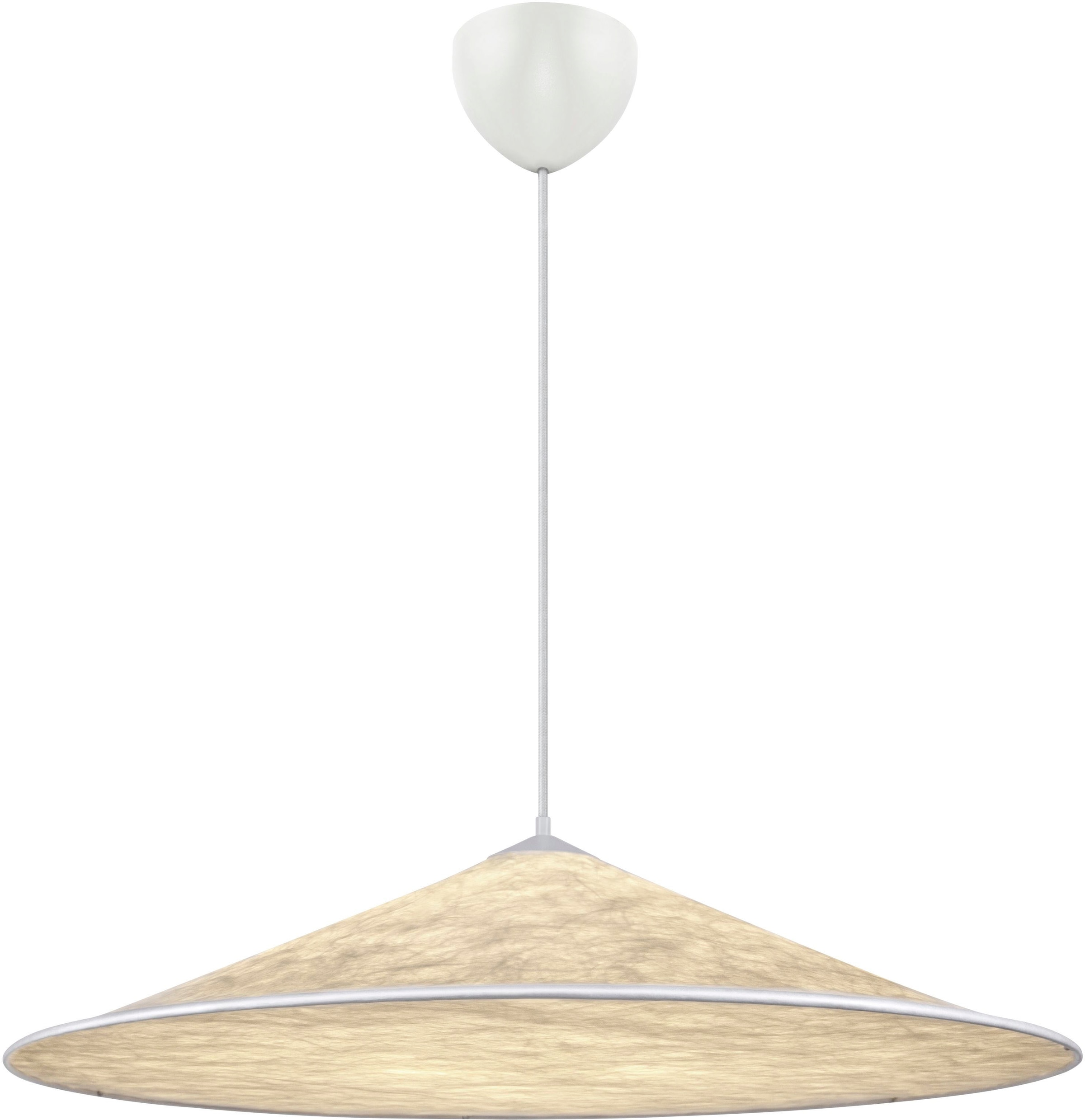 design for the people Pendelleuchte »Hill«, Leuchtmittel E27 | ohne Leuchtmittel, Moderner Japandi-Stil, modernes und dennoch zeitloses Design