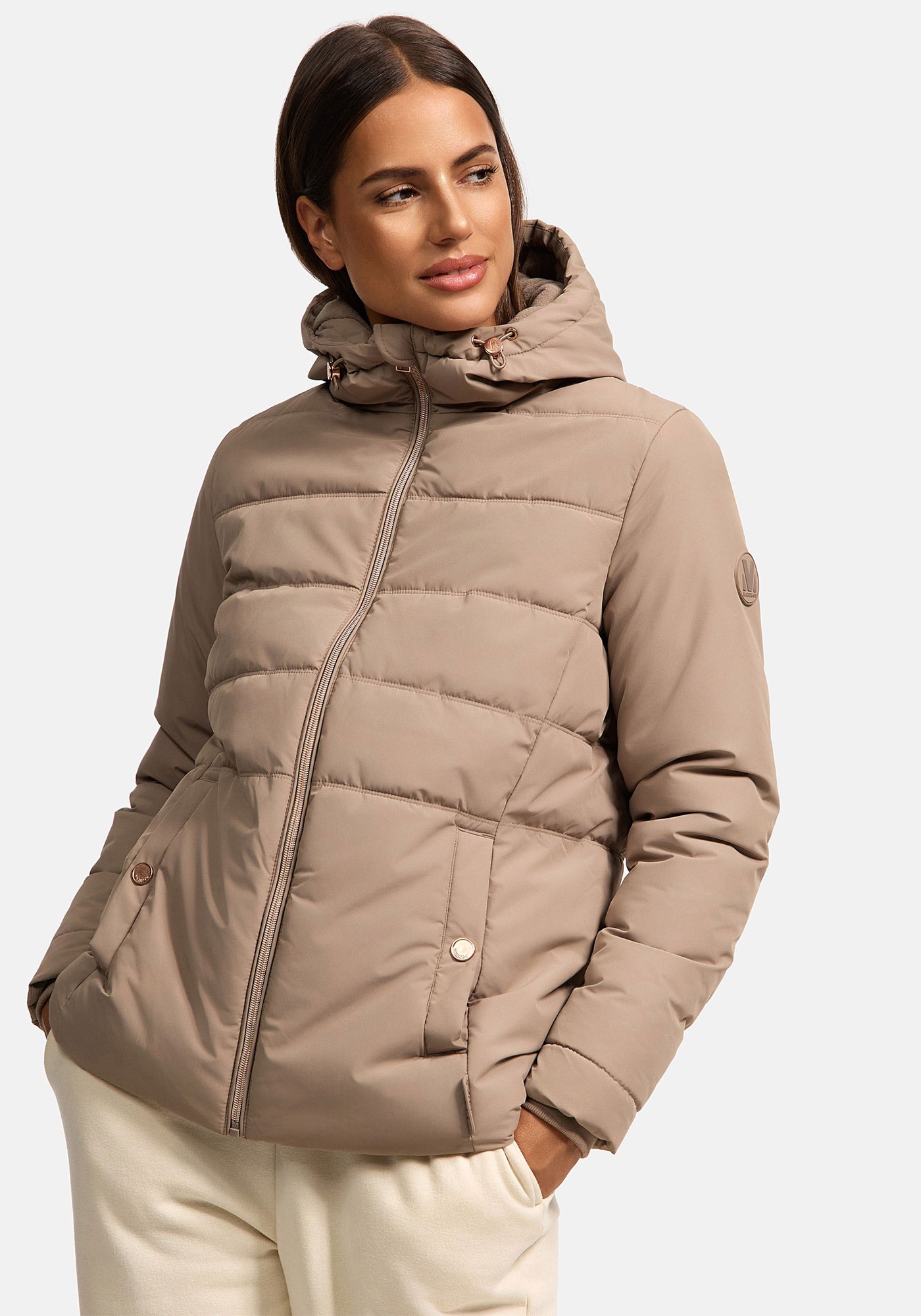 Marikoo Steppjacke »Alemee«, Mit warmen Fleecestoff im Inneren