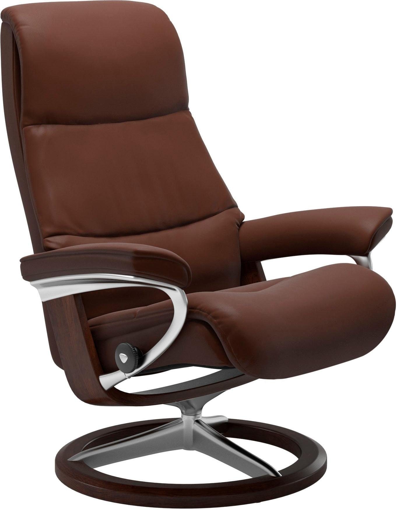Stressless Relaxsessel "View" mit Signature Base, Größe L,Gestell Braun günstig online kaufen
