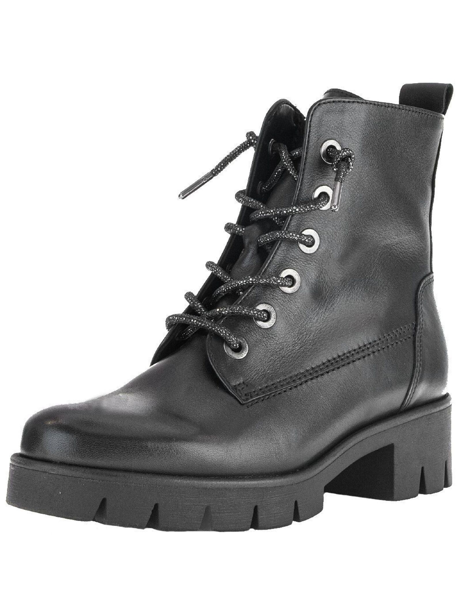 Gabor Schnürstiefelette "Gabor Stiefelette Leder" günstig online kaufen