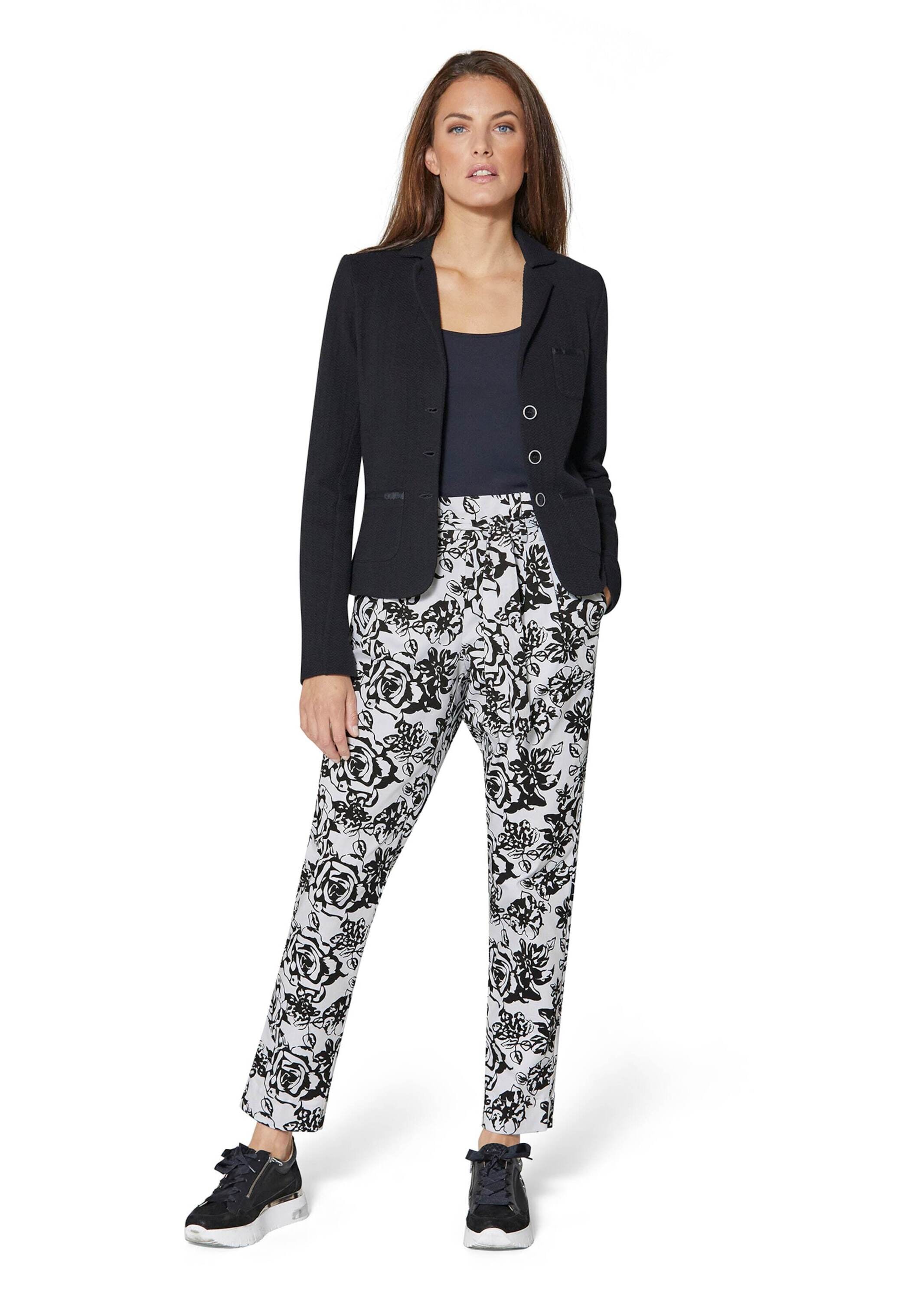 MADELEINE Stoffhose »Hose Highwaist-Hose mit kontraststarkem Unikat-Print«