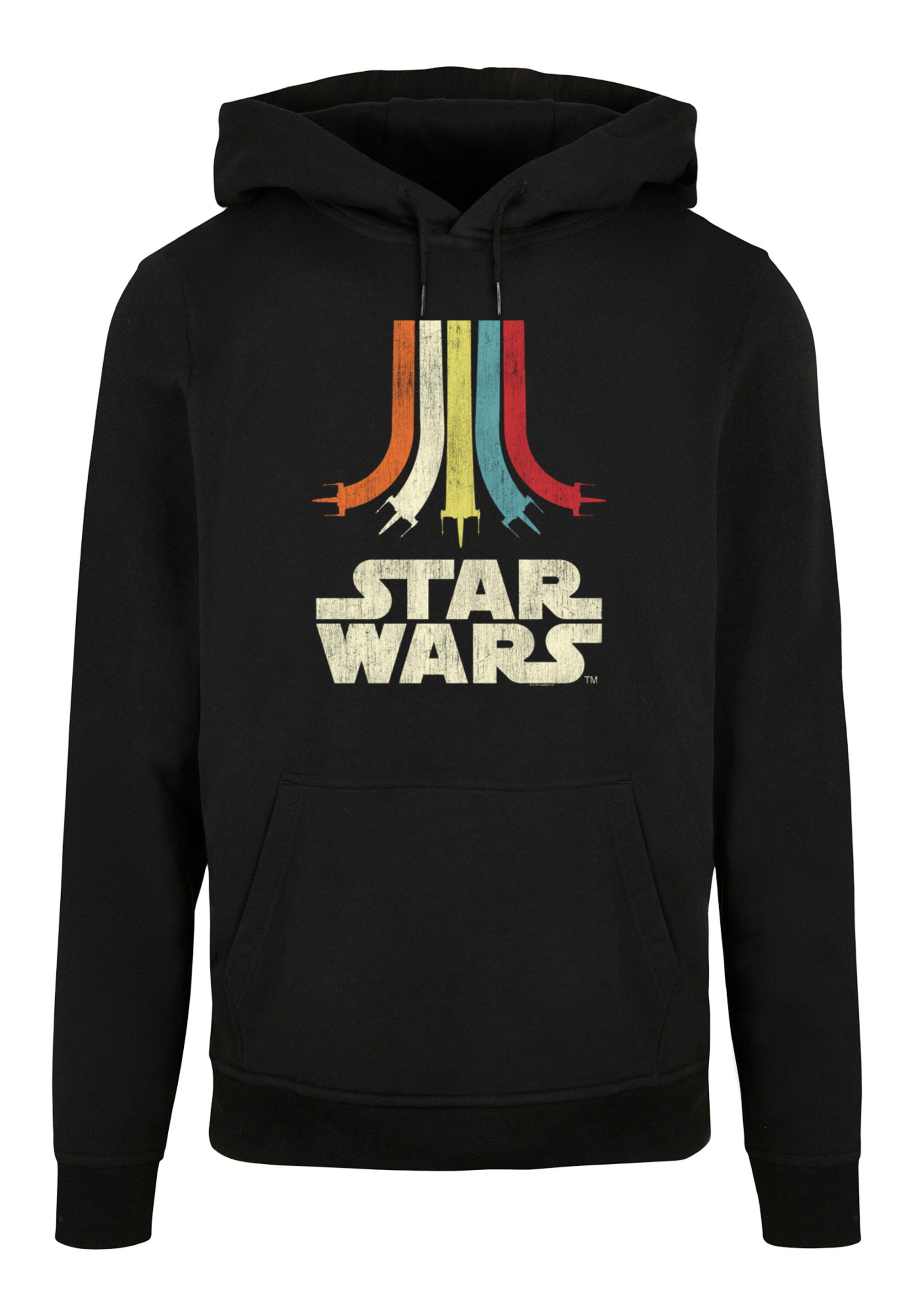 F4NT4STIC Kapuzenpullover "Star Wars Retro Rainbow Regenbogen", Print günstig online kaufen