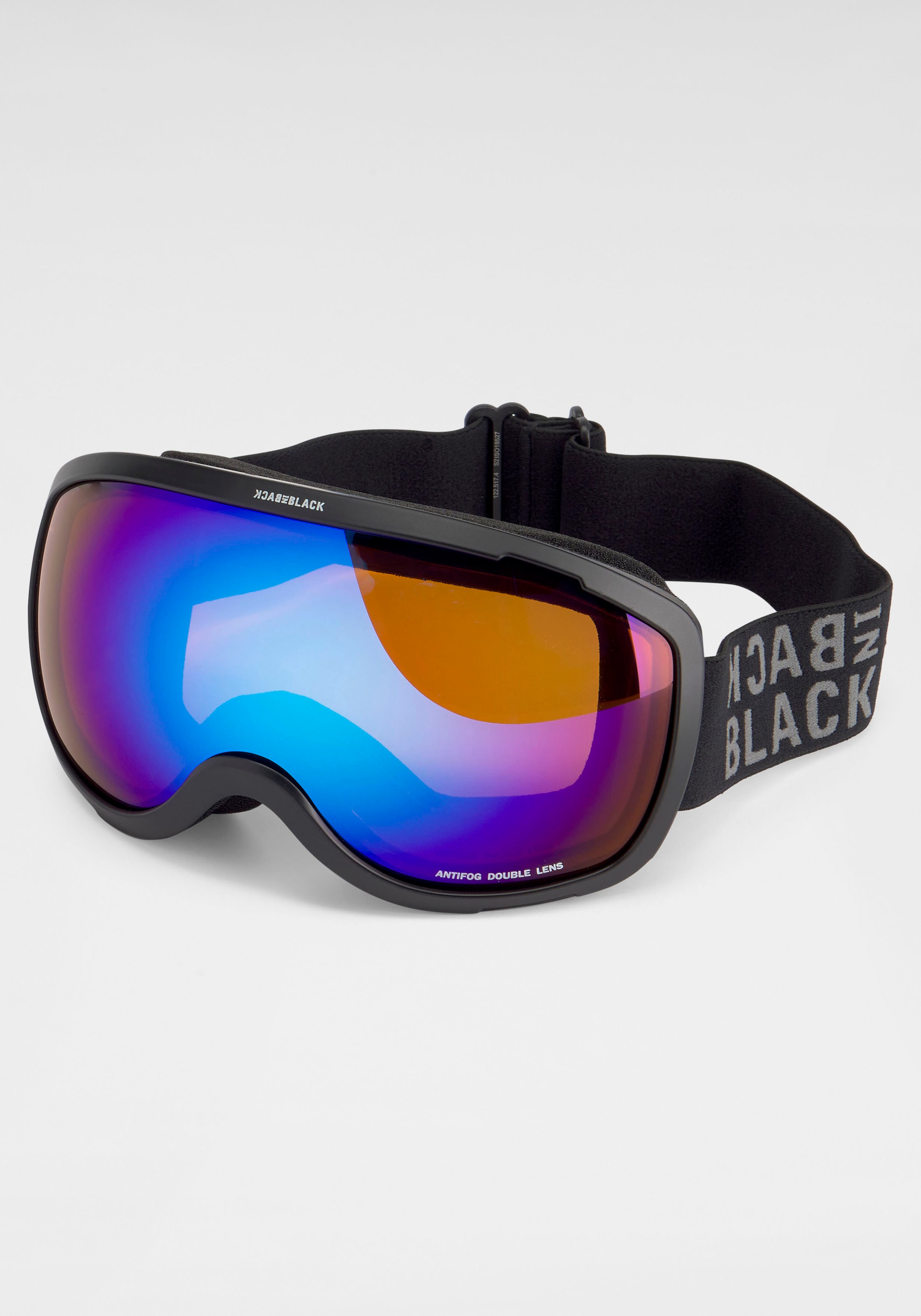 BACK IN BLACK Eyewear BAUR Logo auf bestellen Band dem auf Skibrille, Rechnung | online