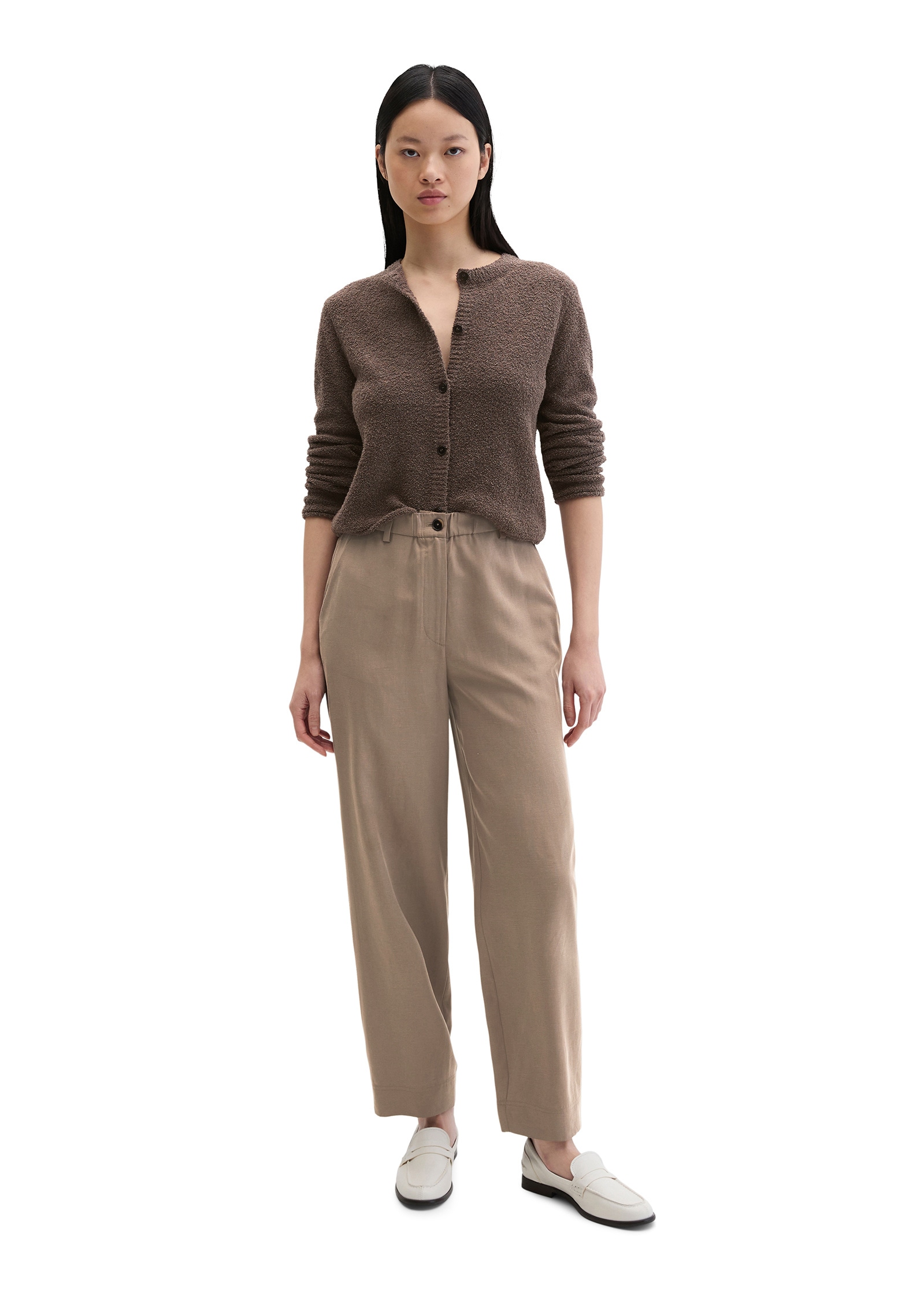 Marc O'Polo Cardigan »aus Bouclé-Garn«