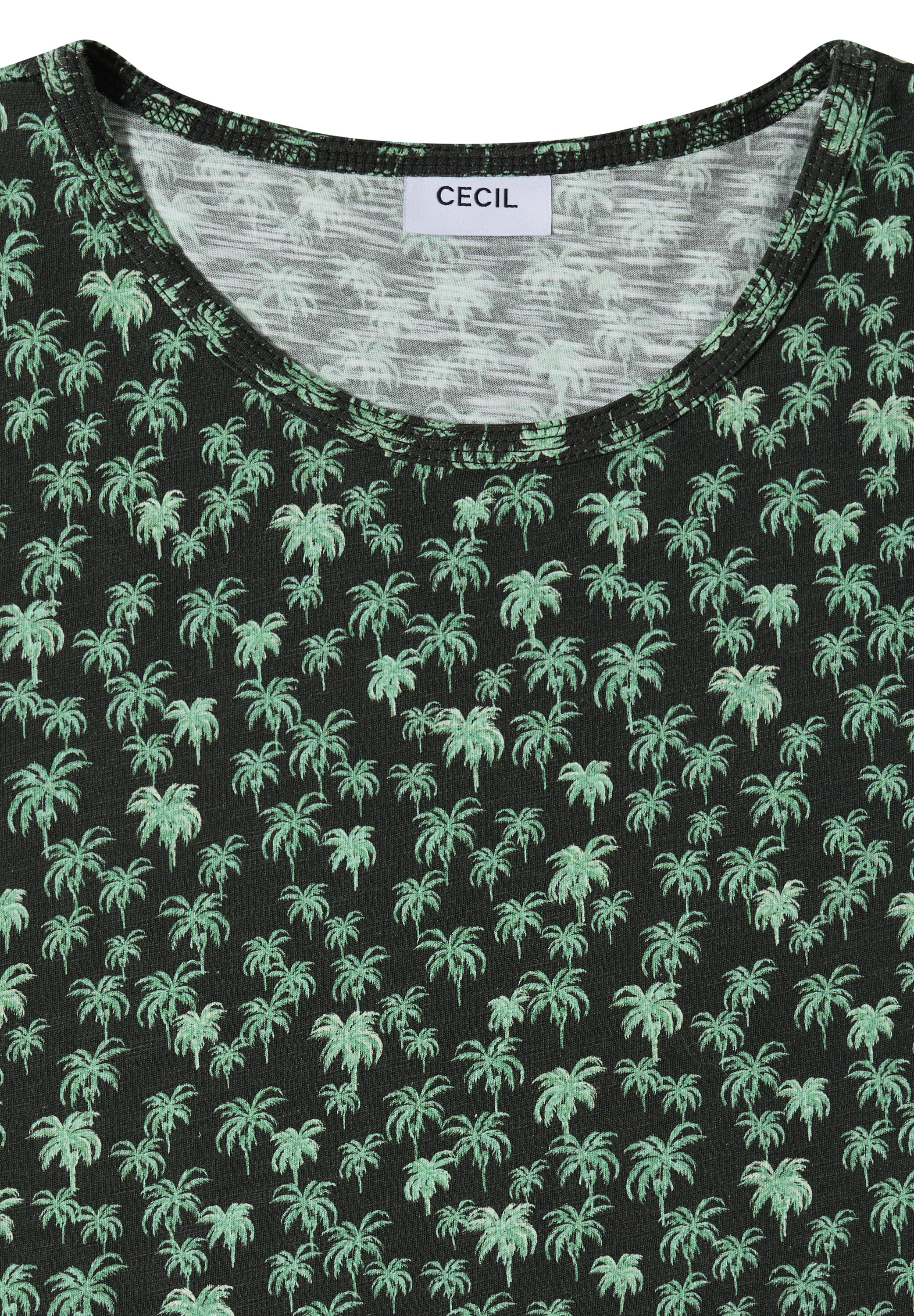 Cecil Print-Shirt aus reiner Baumwolle