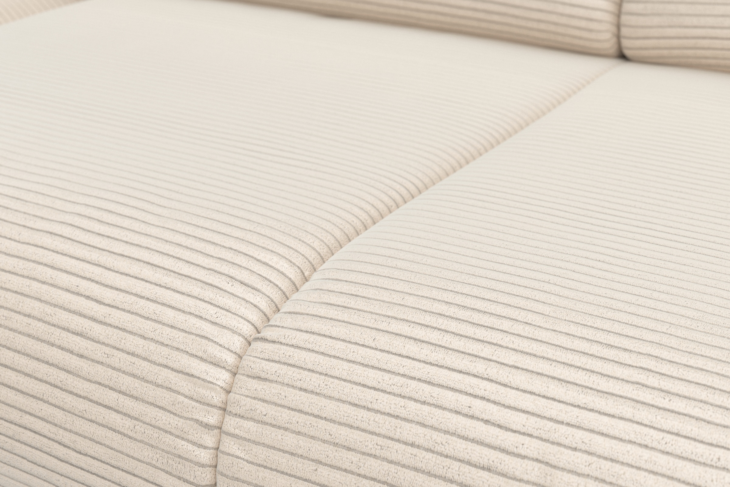 INOSIGN Wohnlandschaft »Coco U-Form«, Sitztiefen-, Arm- und Kopfteilverstellung, Cord-Bezug, Fußhöhe 15 cm