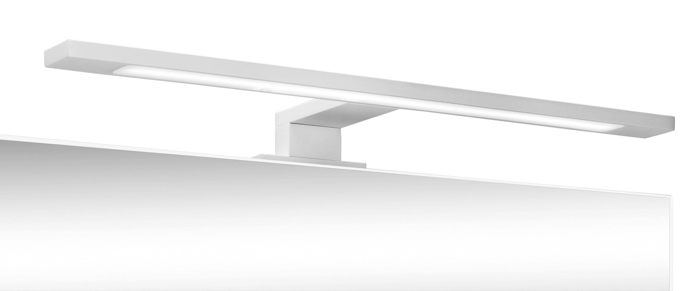 welltime Badmöbel-Set »Davos«, (3 St.), Breite 50 cm, mit eckigem Waschbecken