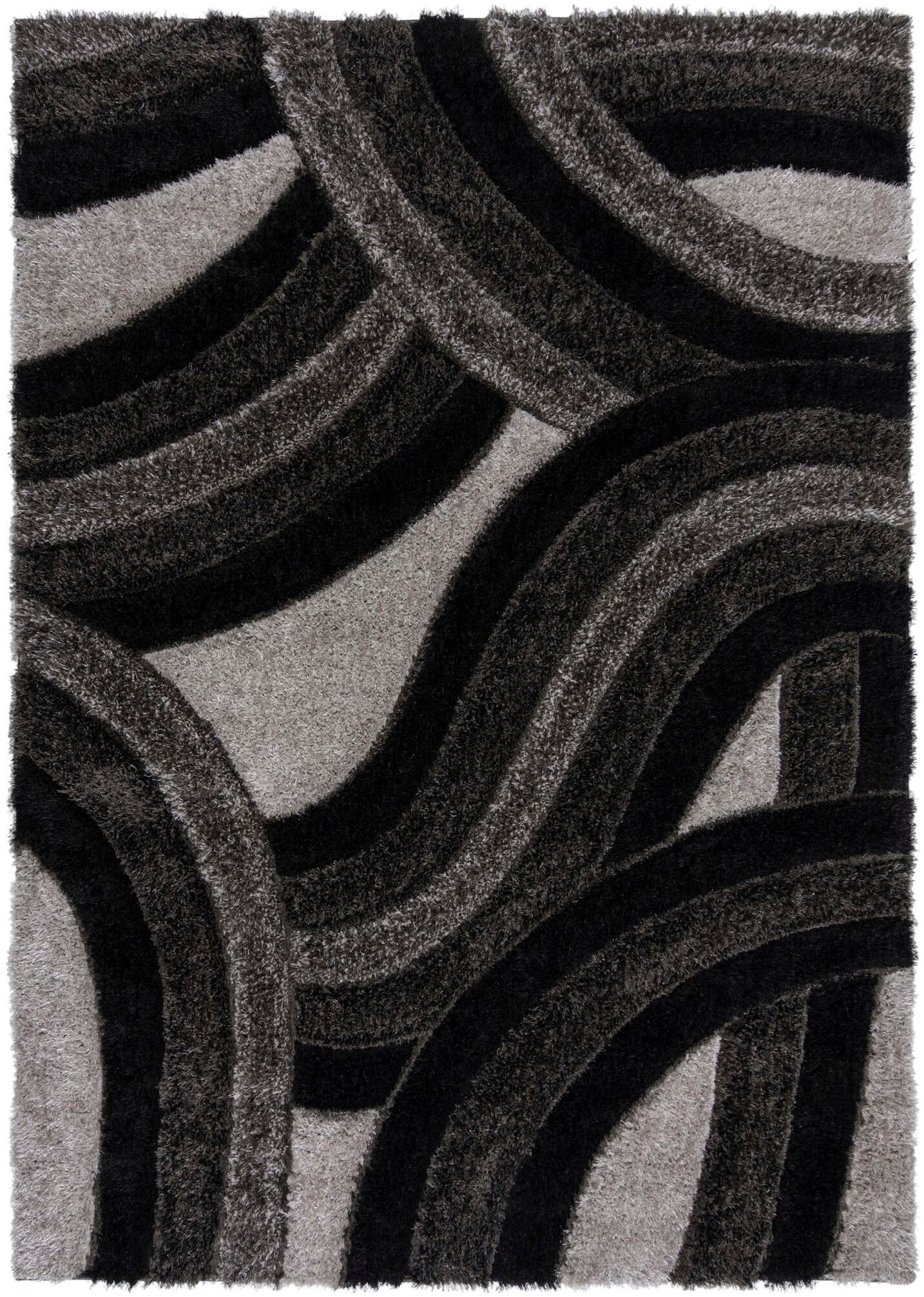 FLAIR RUGS Hochflor-Teppich »Velvet Shaggy«, rechteckig, 25 mm Höhe, Shaggy Teppich