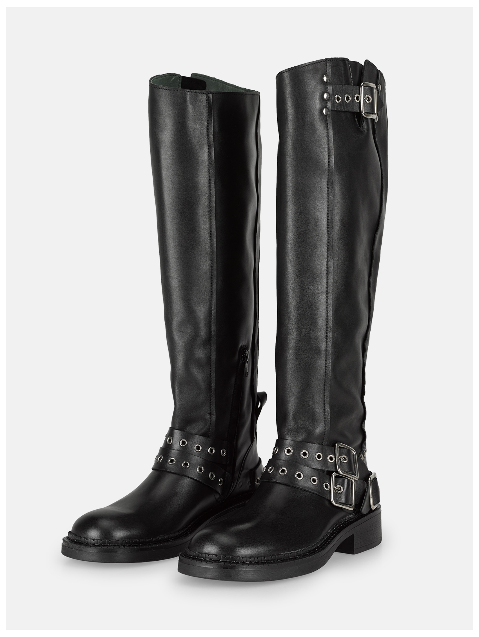 Felmini Overkneestiefel »Felmini Stiefel Leder«