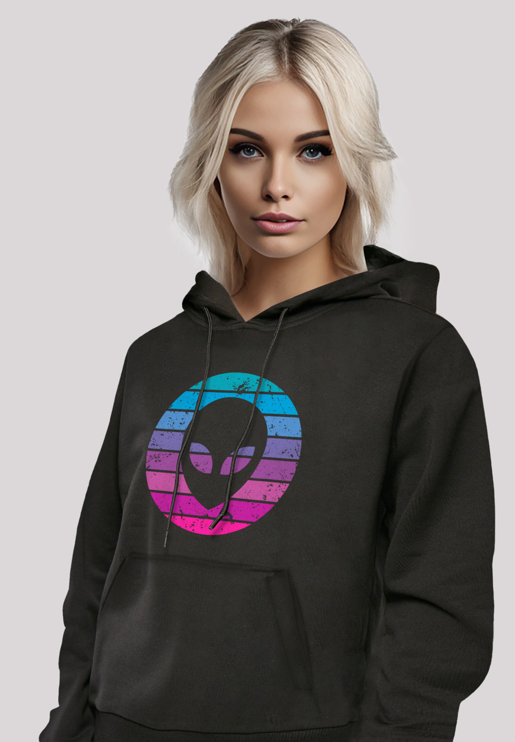 F4NT4STIC Kapuzenpullover »Alien Kopf«, Premium Qualität