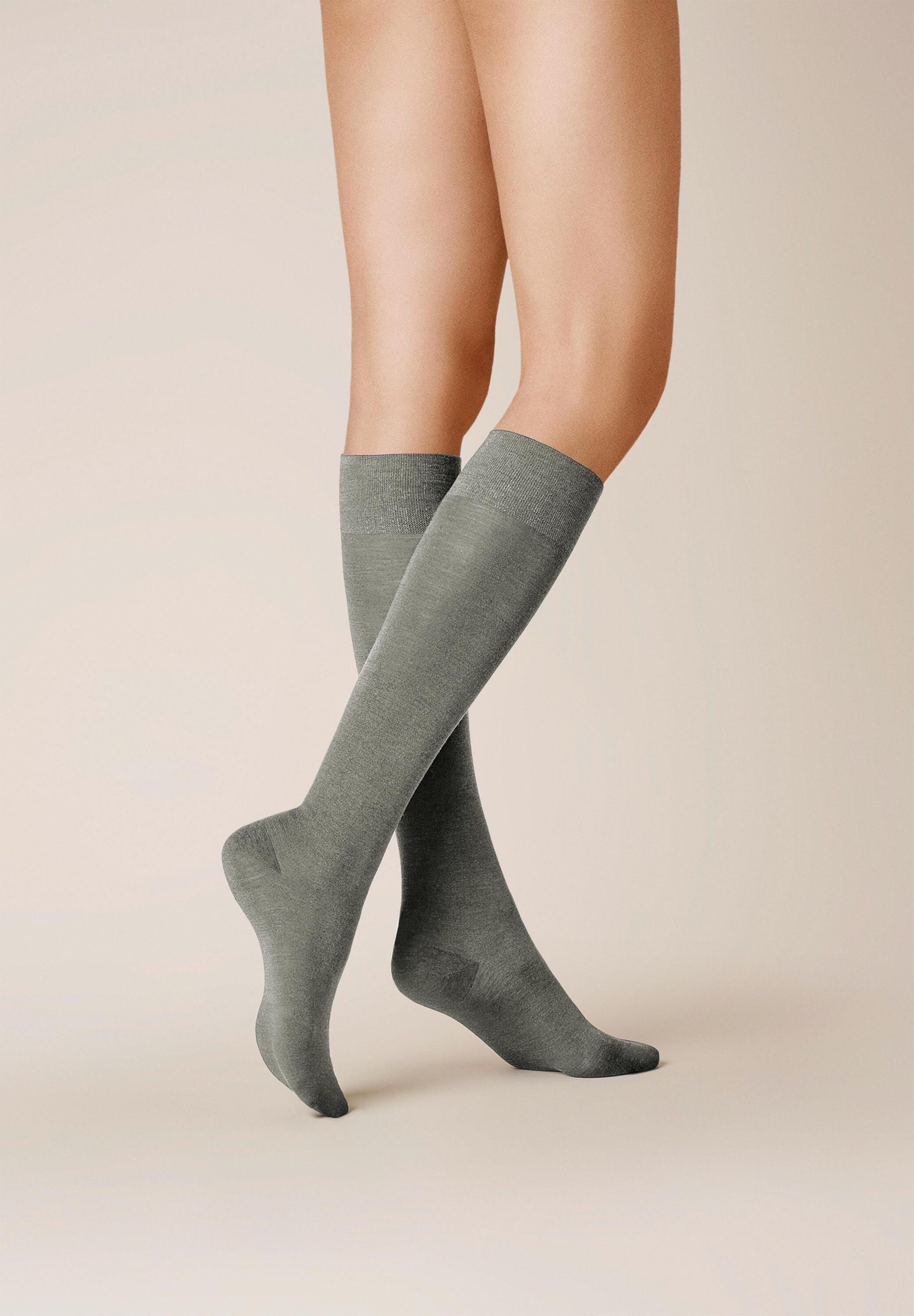 KUNERT Kniestrümpfe »Kniestrumpf Sensual Cotton«