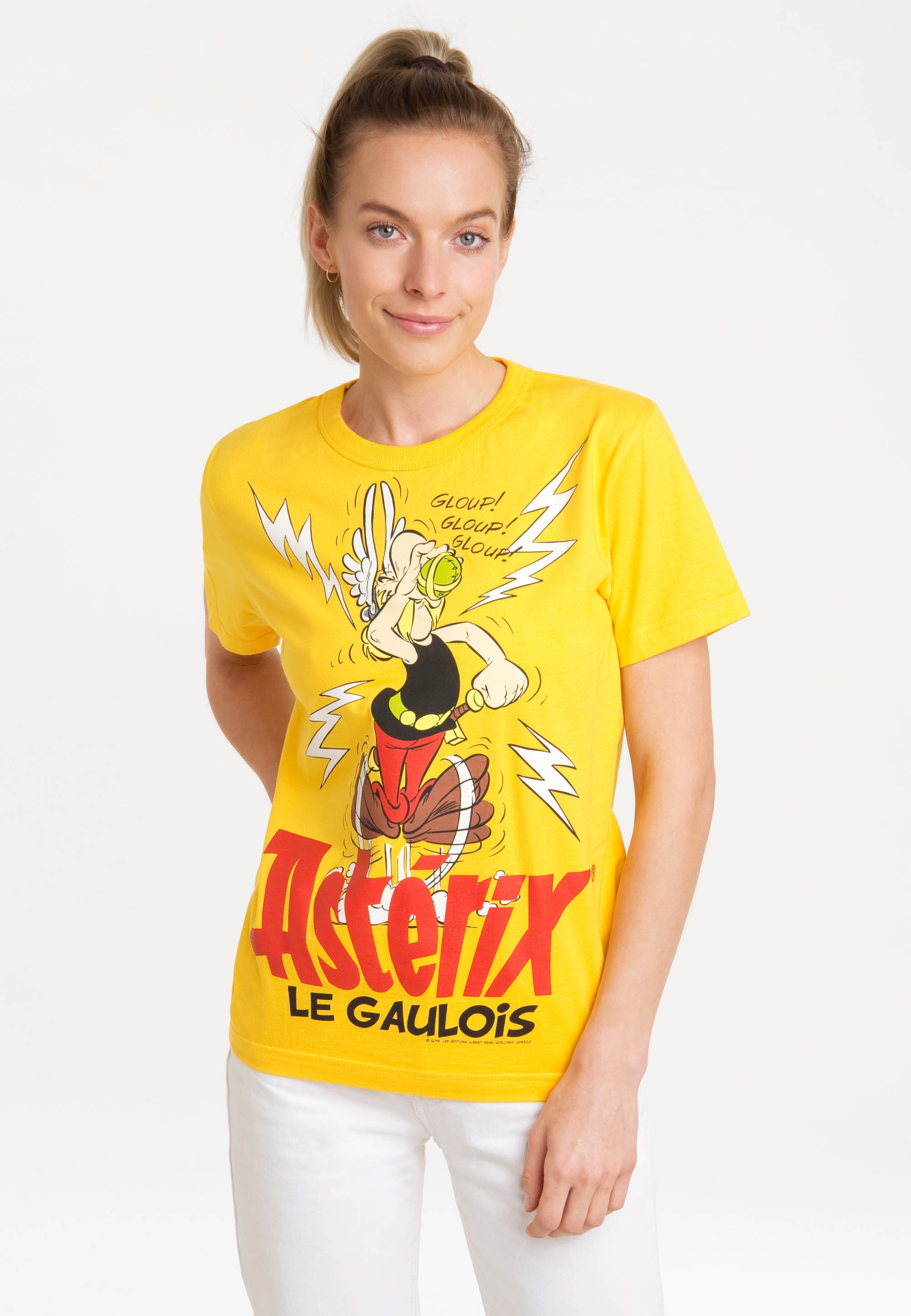 LOGOSHIRT T-Shirt »Asterix der Gallier - Asterix«, mit lizenziertem Print