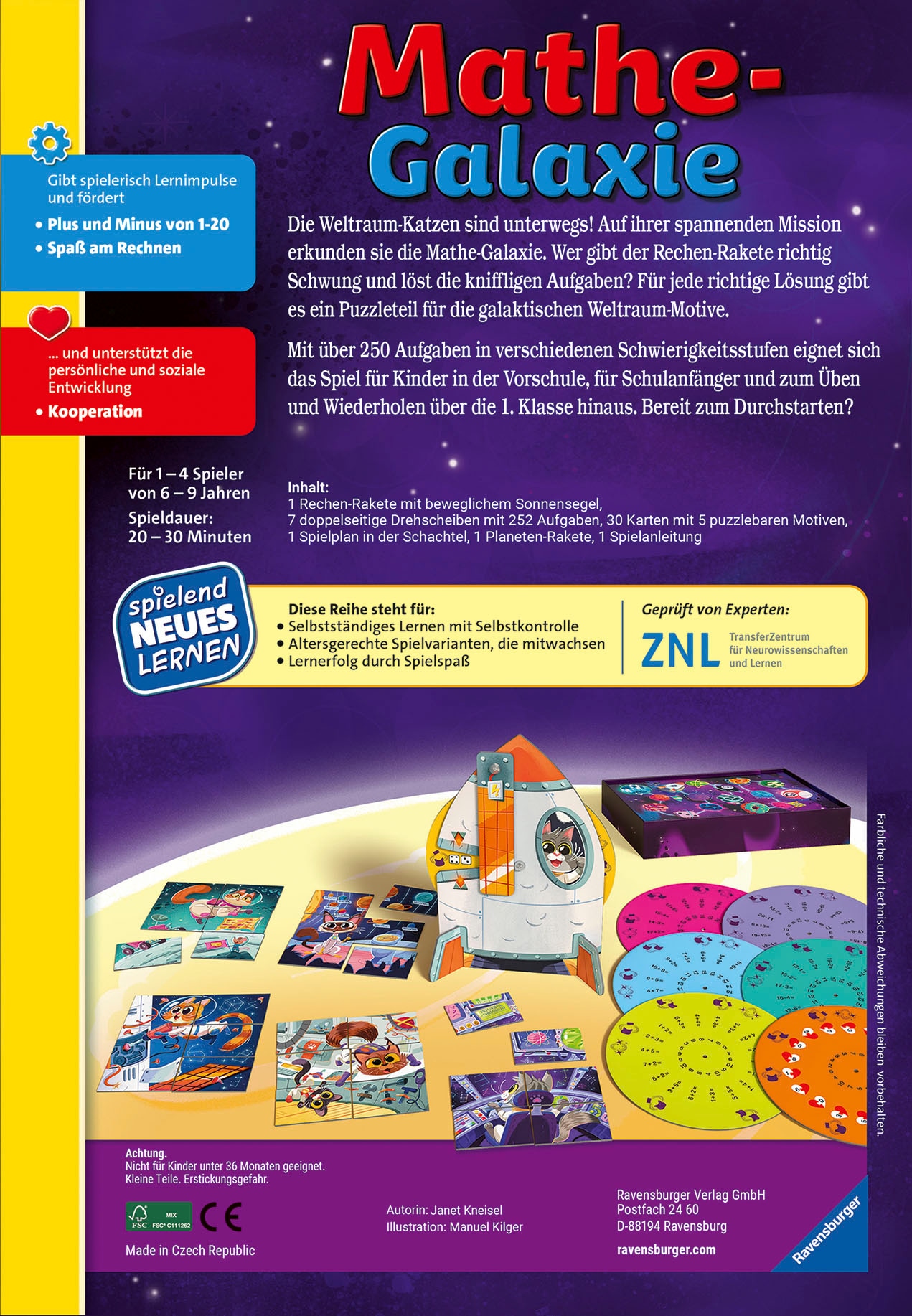 Ravensburger Spiel »Mathe-Galaxie«, Made in Europe