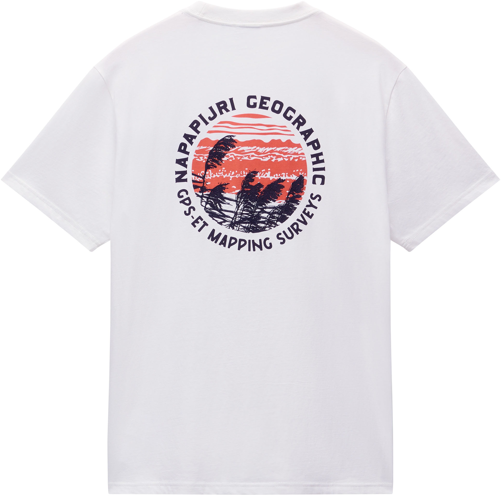 Napapijri Kurzarmshirt »S-VIGNONI BACK SS« Mit Rundhalsausschnitt