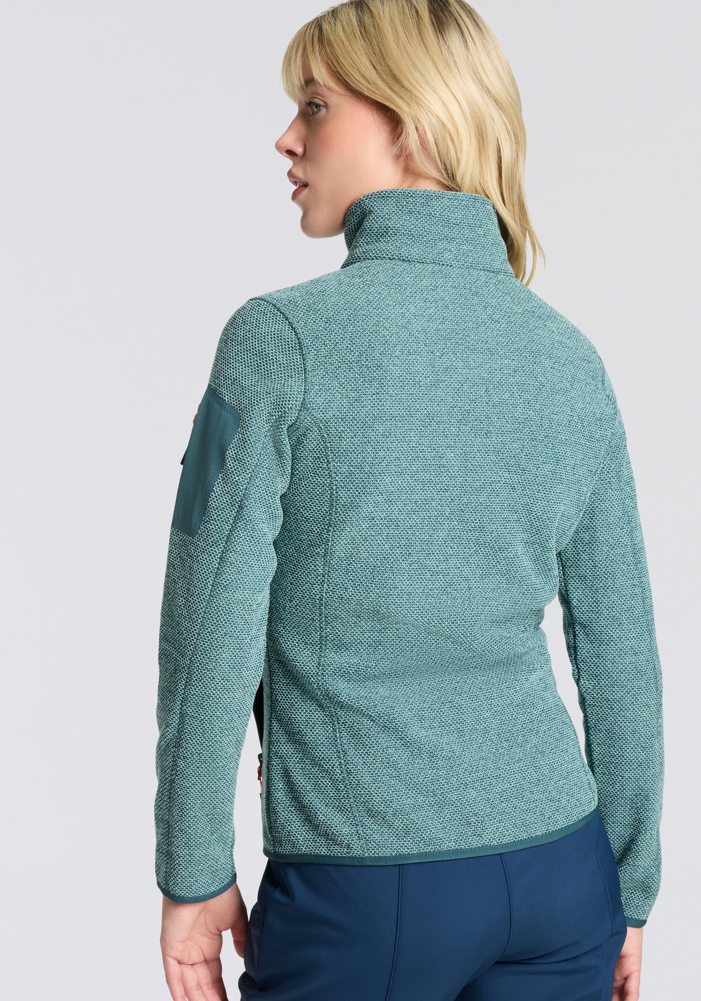CMP Strickfleecejacke, (1 St.), Wärmeisolierend & Schnell trocknend & Atmungsaktiv