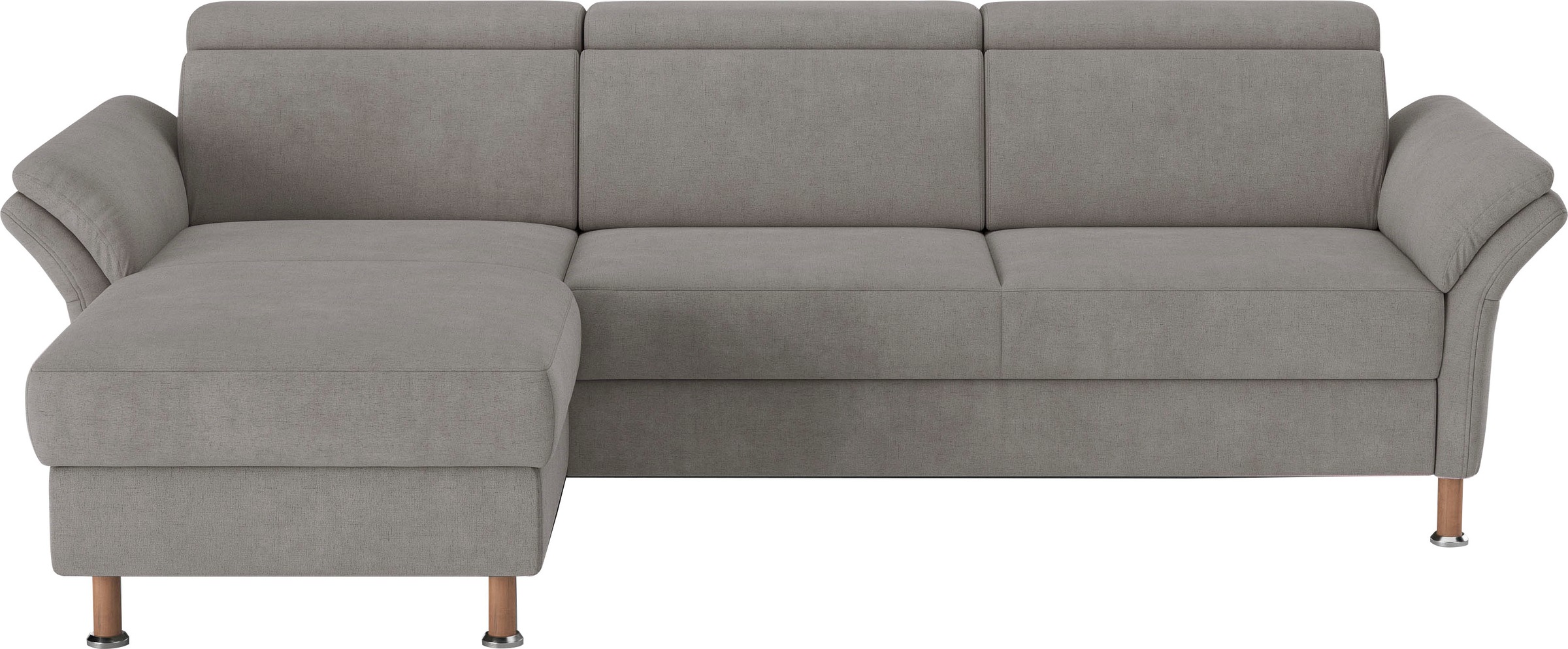 OTTO home Ecksofa "Calypso L-Form" mit motorischen Funktionen im Sofa und Recamiere