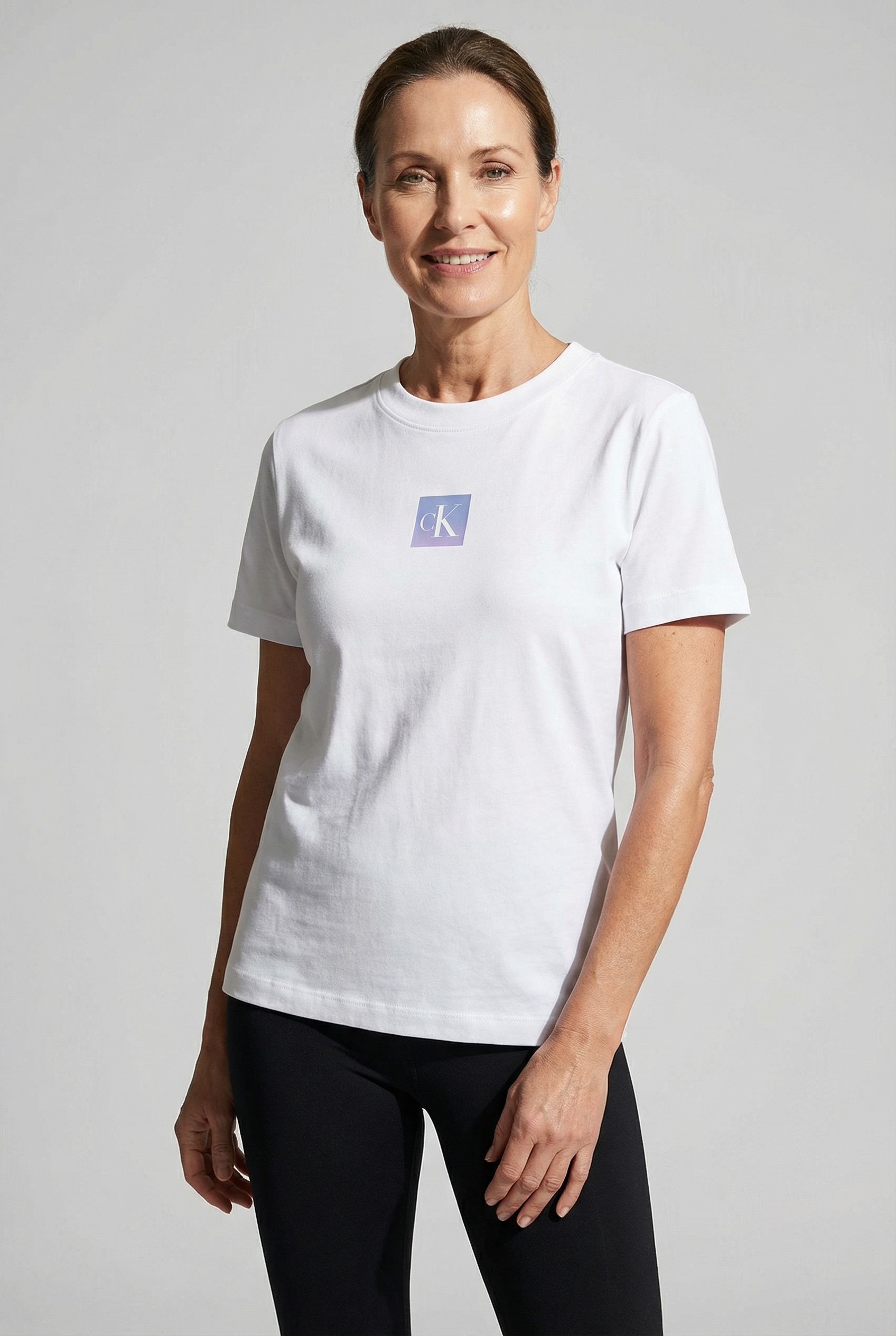 Calvin Klein Jeans Kurzarmshirt "SS CLASSIC FIT TEE" Mit Rundhalsausschnitt