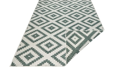 NORTHRUGS Teppich »Malta Wendeteppich«, rechteckig, In- und Outdoor, Rauten Design,... kaufen