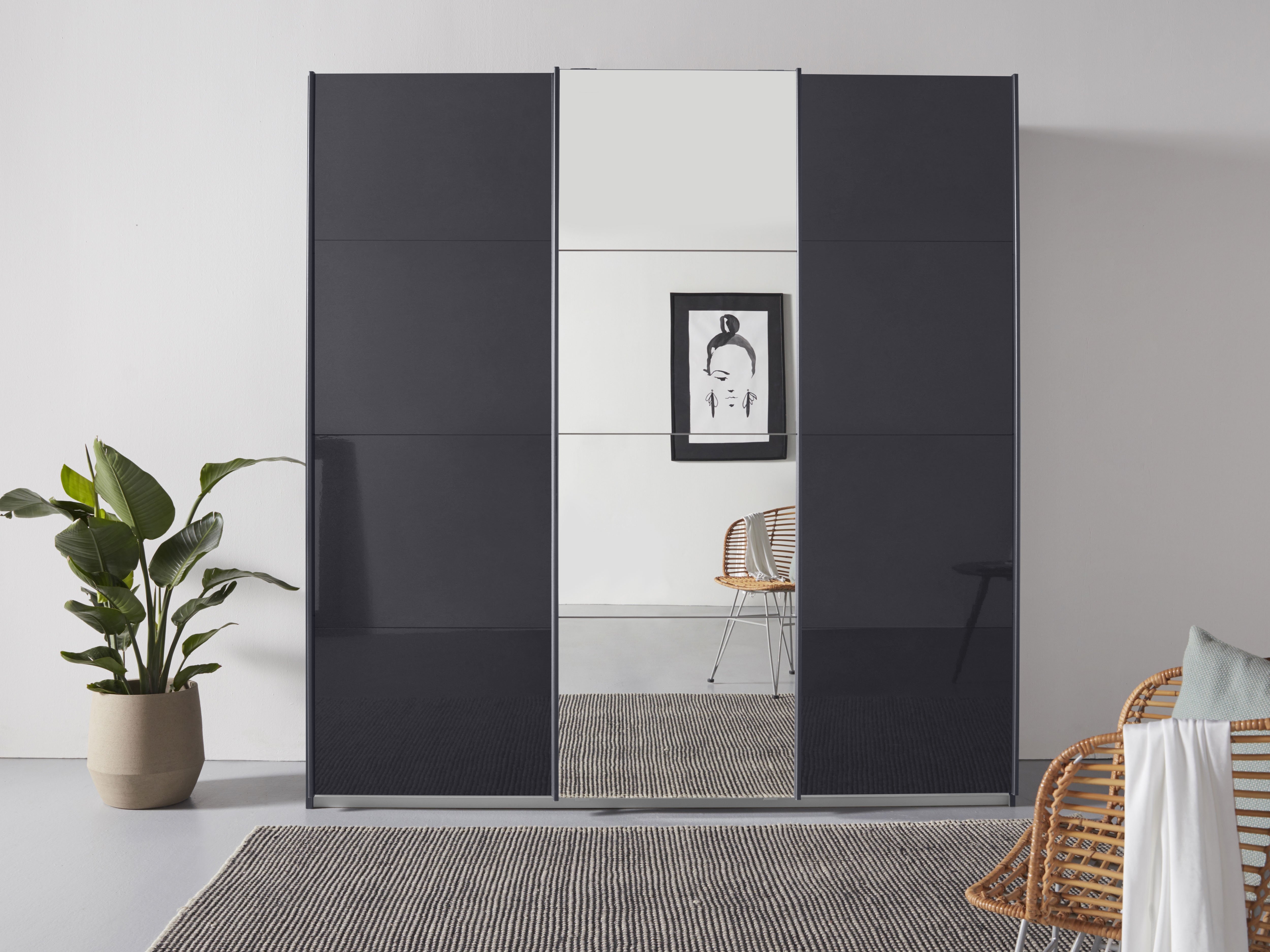 OTTO home "Mehrzweckschrank Aktenschrank Möbel Mietswohnung TOPSELLER OTELI" 3 Ausstattungen BASIC/CLASSIC/PREMIUM (inkl. SOFT-CLOSE-FUNKTION), Breiten 203/271/315/360 cm Höhen 210/229 cm MADE IN GERMANY