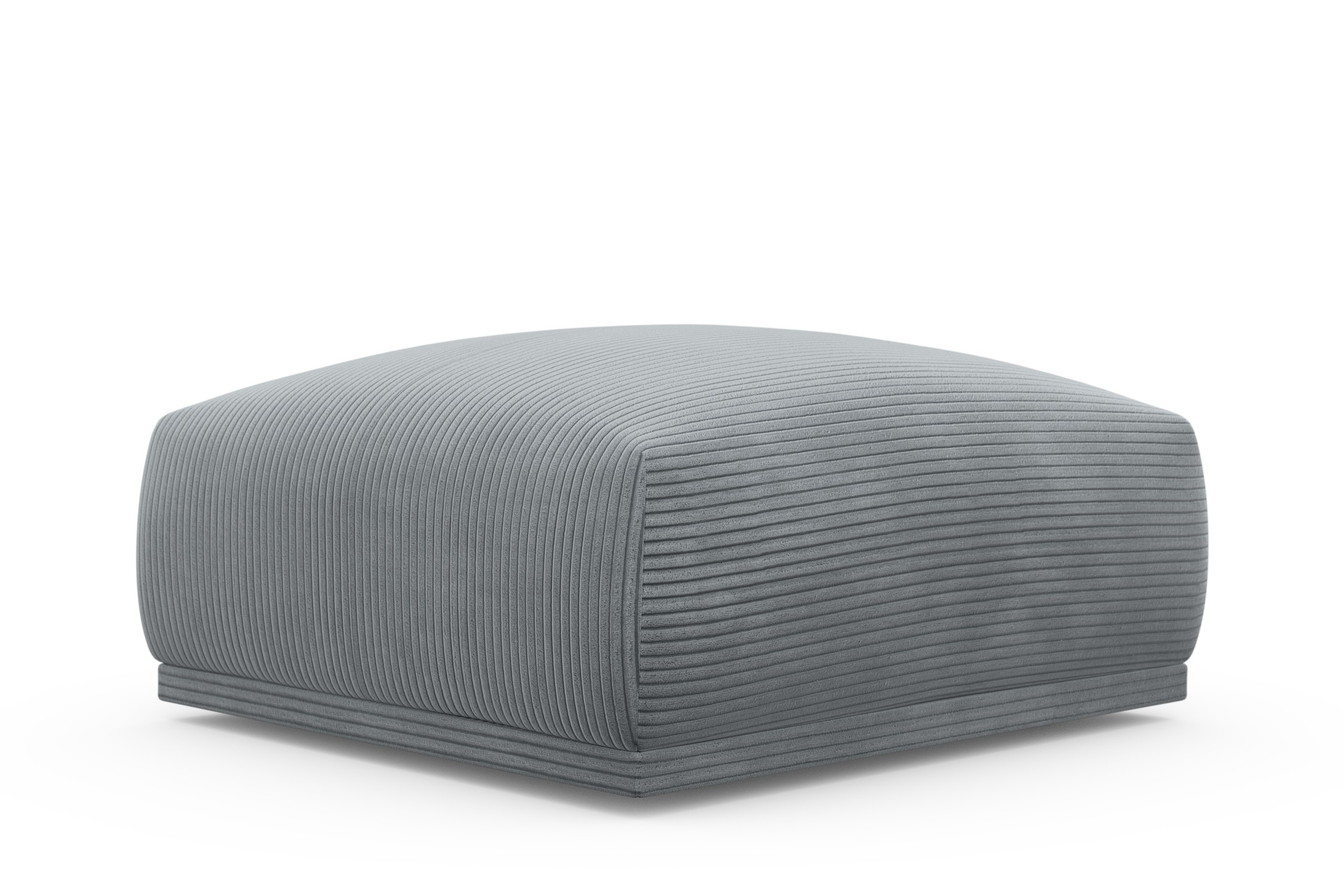 TRENDMANUFAKTUR Hocker "Braga, mit hochwertigem Kaltschaum, quadratisch, in günstig online kaufen