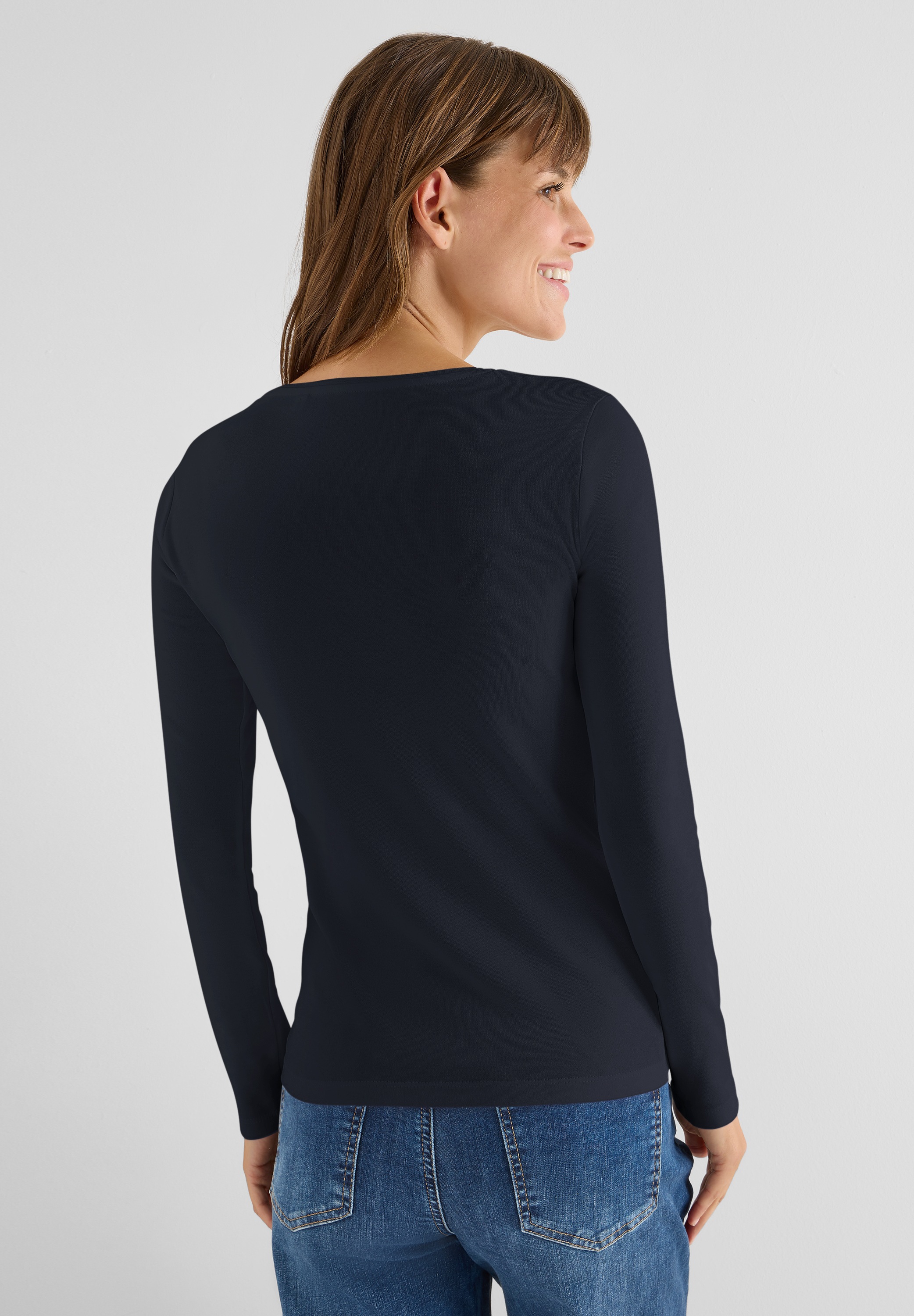 Cecil Langarmshirt "Style Pia" günstig online kaufen