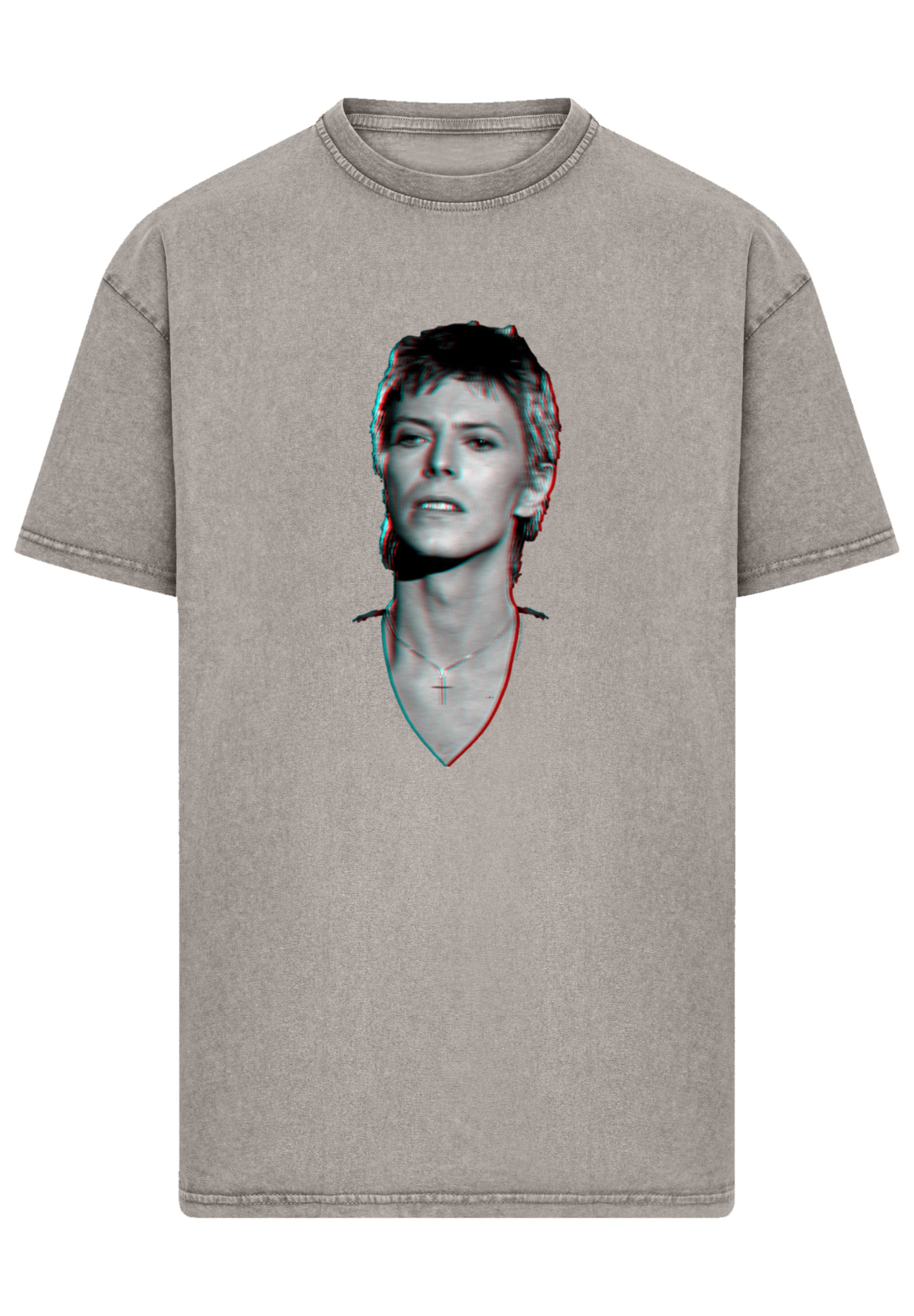 F4NT4STIC T-Shirt "TV Times Pop Star David Bowie Portrait 1977", Premium Qu günstig online kaufen