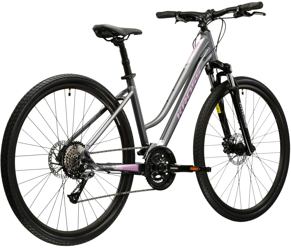 Kross Crossrad »Evado 4.0«, 18 Gang, Shimano, ACERA M3020 Schaltwerk, Kettenschaltung