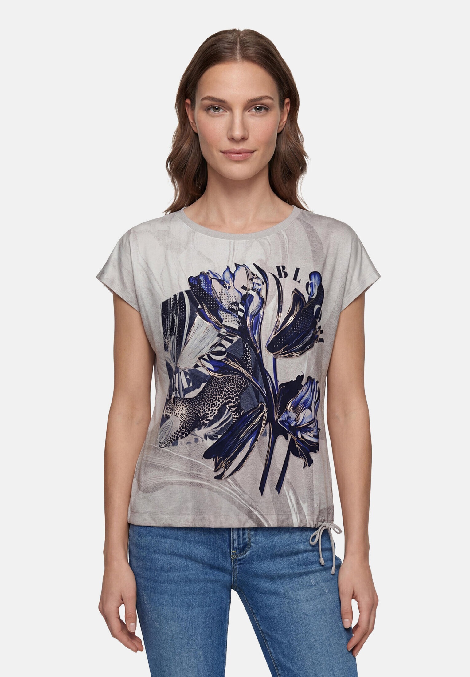Betty Barclay Kurzarmshirt »Damen mit Tunnelzug« 1
