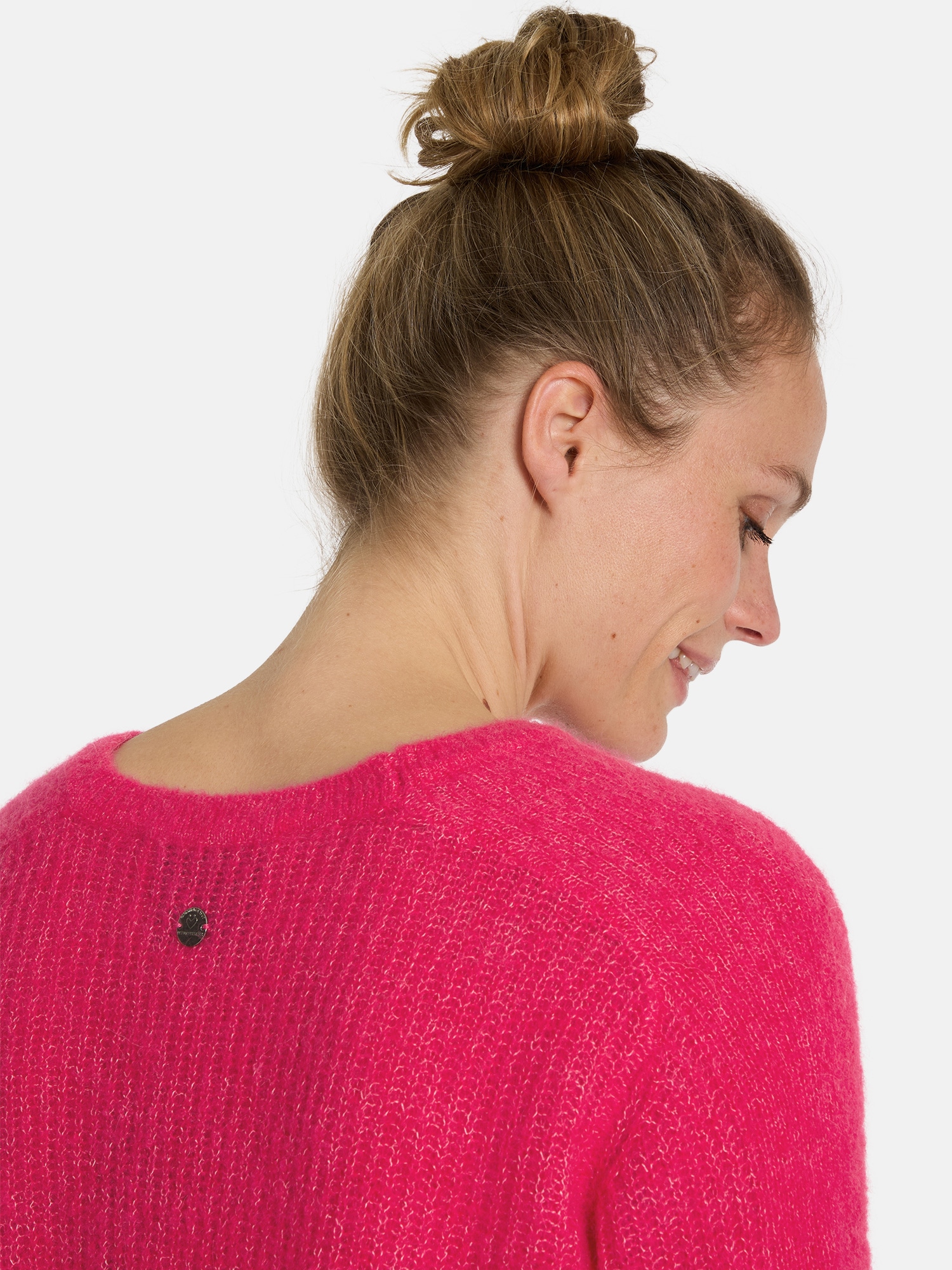 Lieblingsstück Strickpullover »Babro«, Rundhals mit Alpakawolle