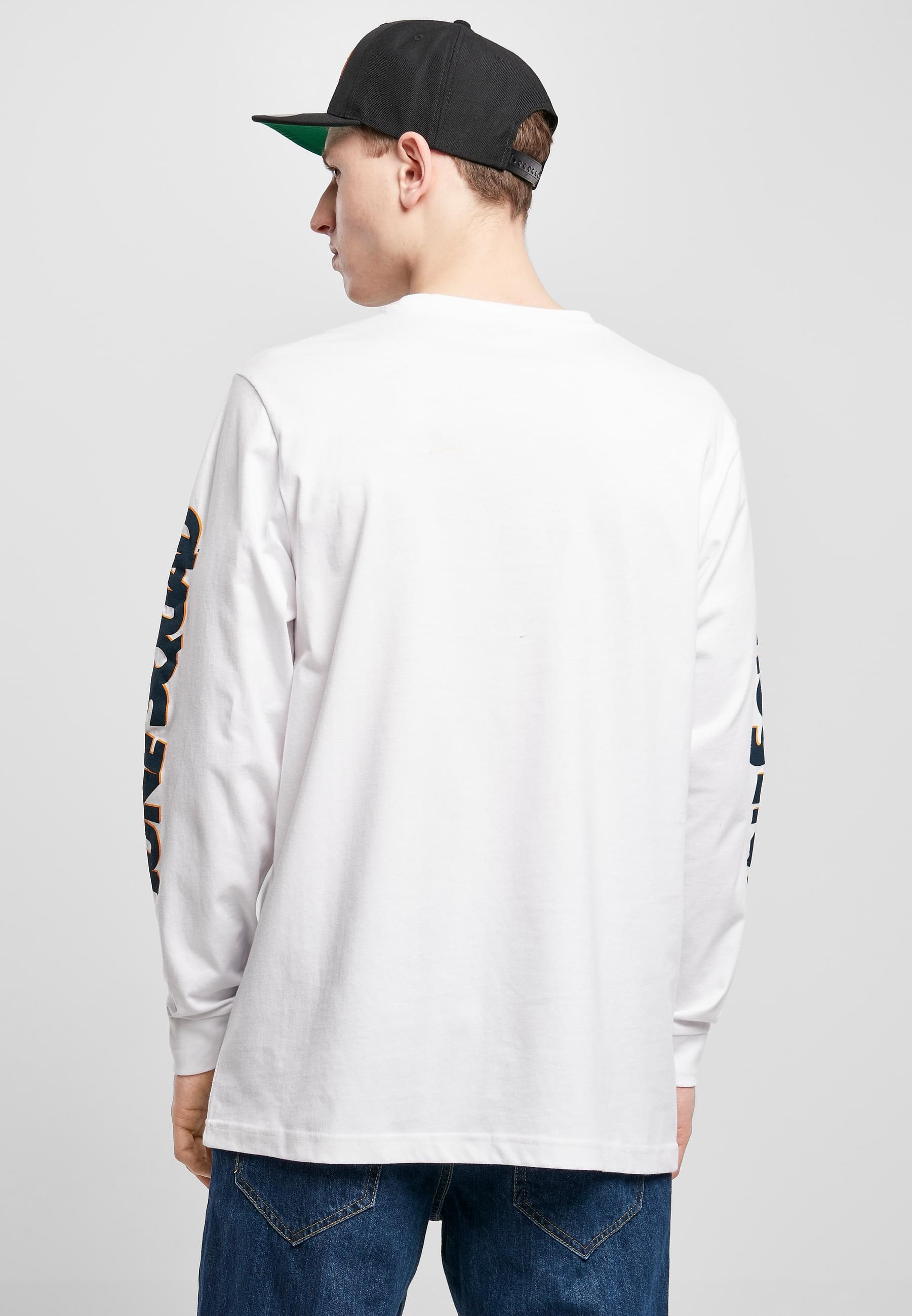 MisterTee Langarmshirt »MisterTee Herren Space Jam Taz Pose Longsleeve«, (1 tlg.)
