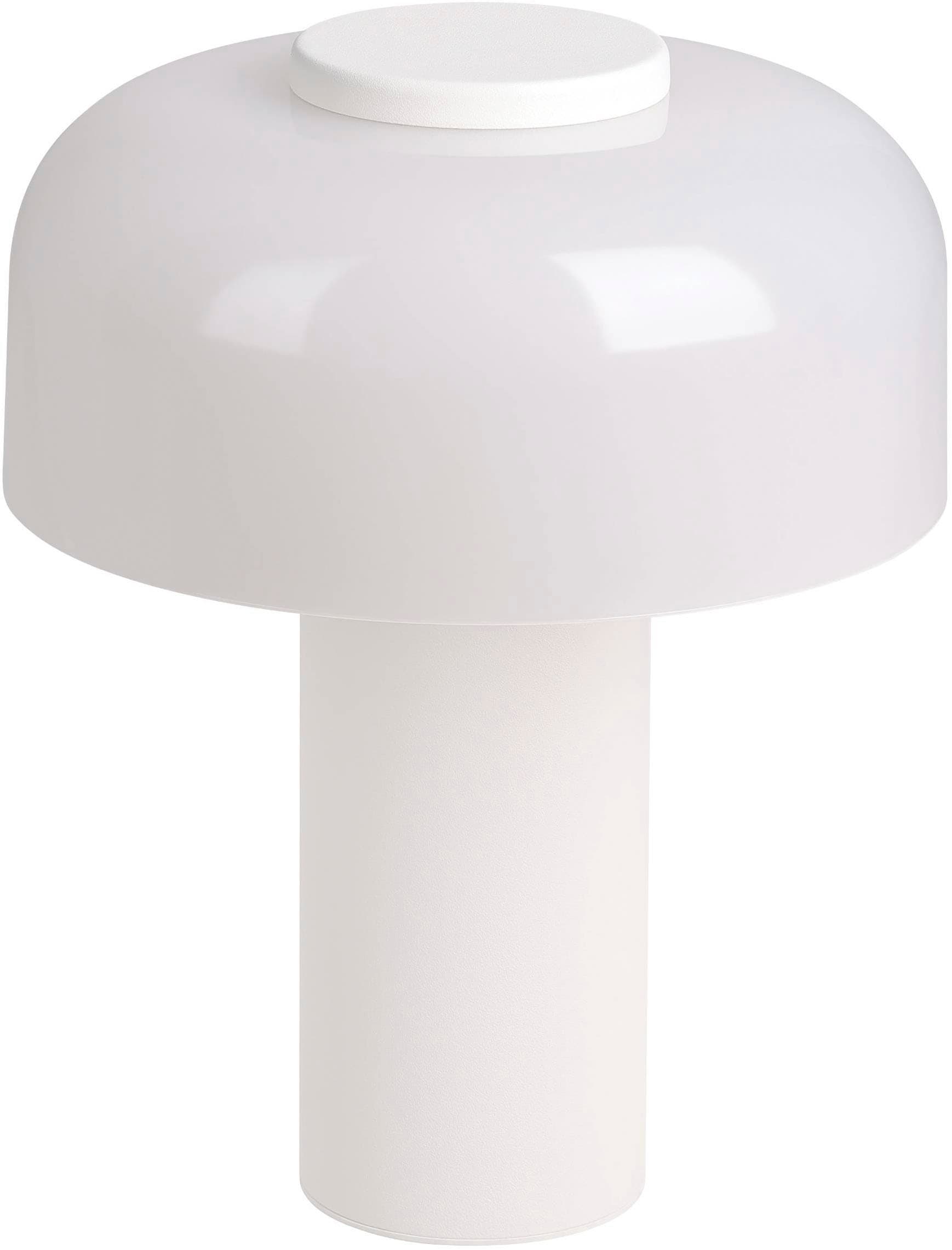 EGLO Tischleuchte »Ponente Tischlampe, Nachtischlampe, Metall und Kunststoff, IP44, Lampe« LED-Modul 1 Stk. Kaltweiß | Neutralweiß | Warmweiß Tischleuchte - H20 x Ø16 cm - weiß - 2,25W inkl.