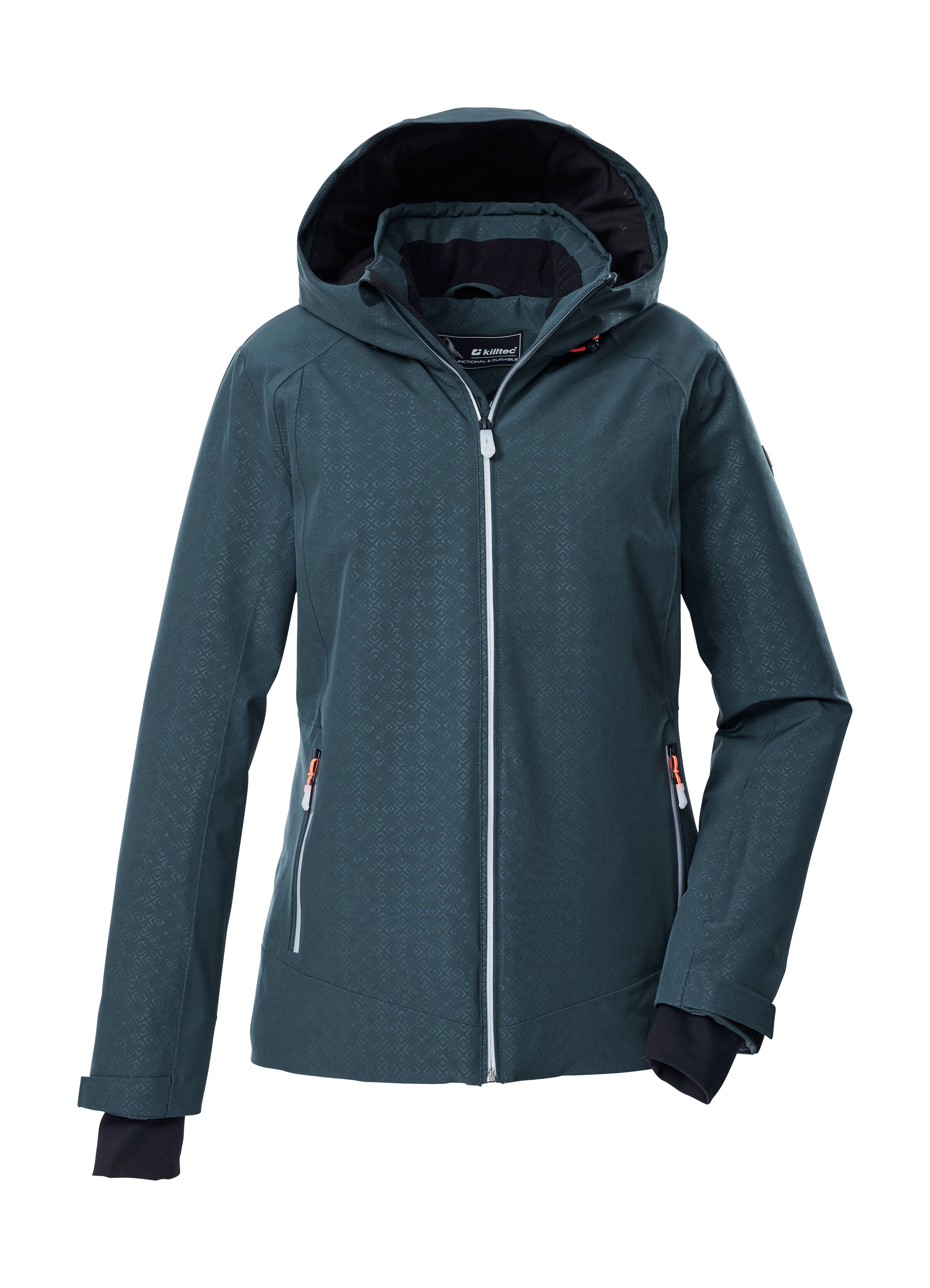 Killtec Skijacke "KSW 33 WMN SKI JCKT" Damen Skijacke: wasserdicht, atmungsaktiv, viele Taschen