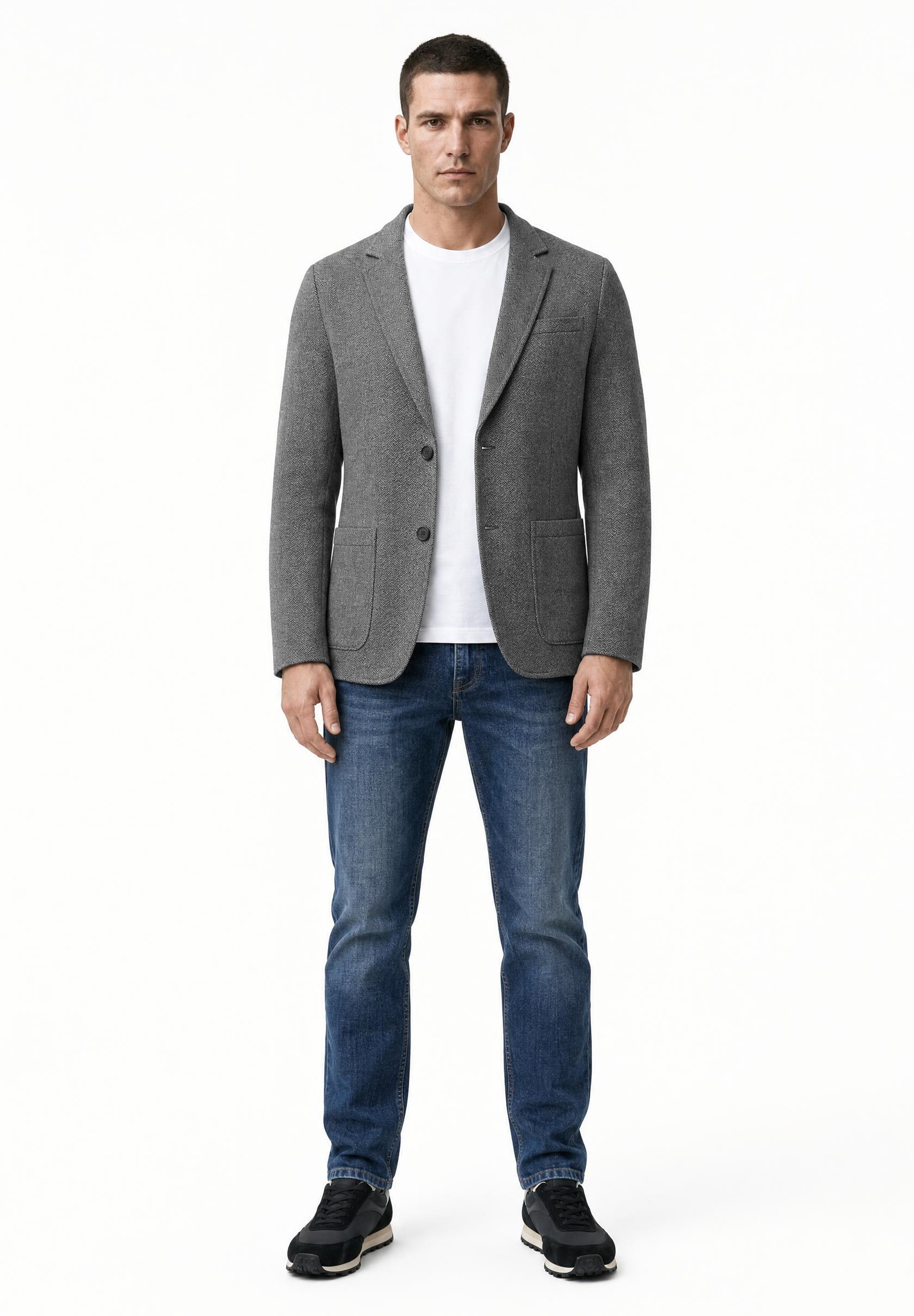 STREET ONE MEN Mit Reverskragen