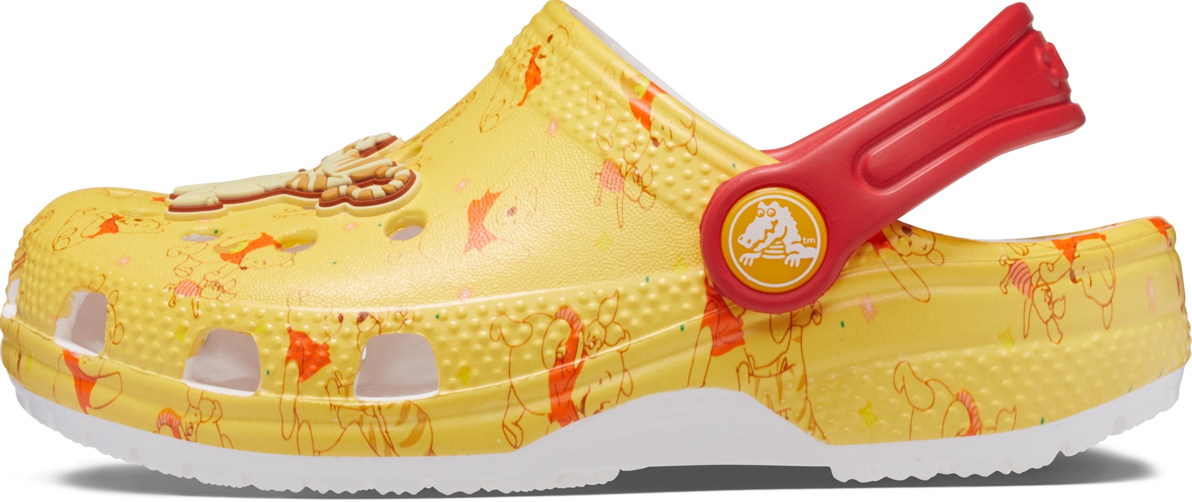 Crocs Clog »Classic Disney Winnie The Pooh«, Kindergartenschuh, Sonmmerschuh, Kinderschuh mit Fersenriemen