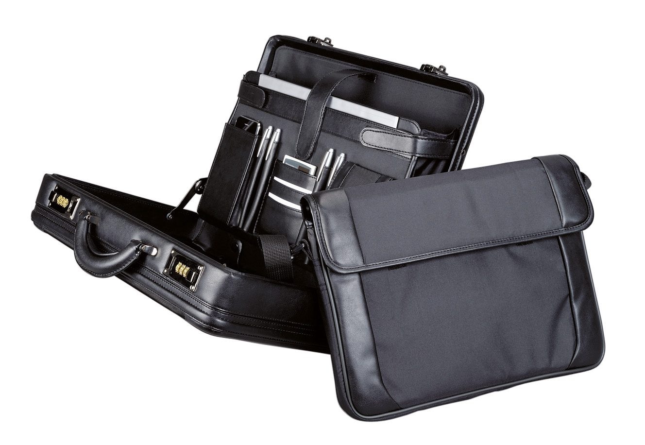 Alassio® Aktenkoffer »Modica, Attachékoffer«, 0 St. Rollen, mit herausnehmbarer Laptoptasche