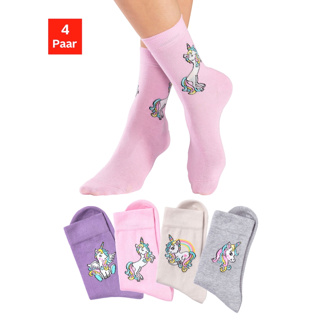 H.I.S Basicsocken, (4 Paar)