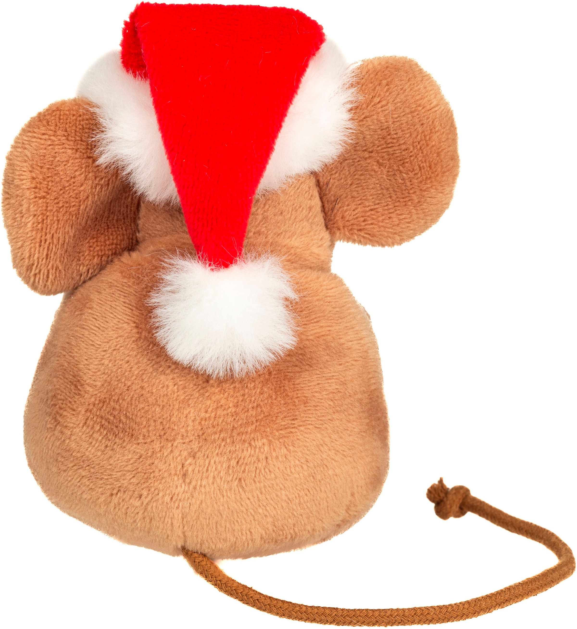 Teddy Hermann® Kuscheltier »Weihnachtsmaus mit Tannenbaum, 11 cm«