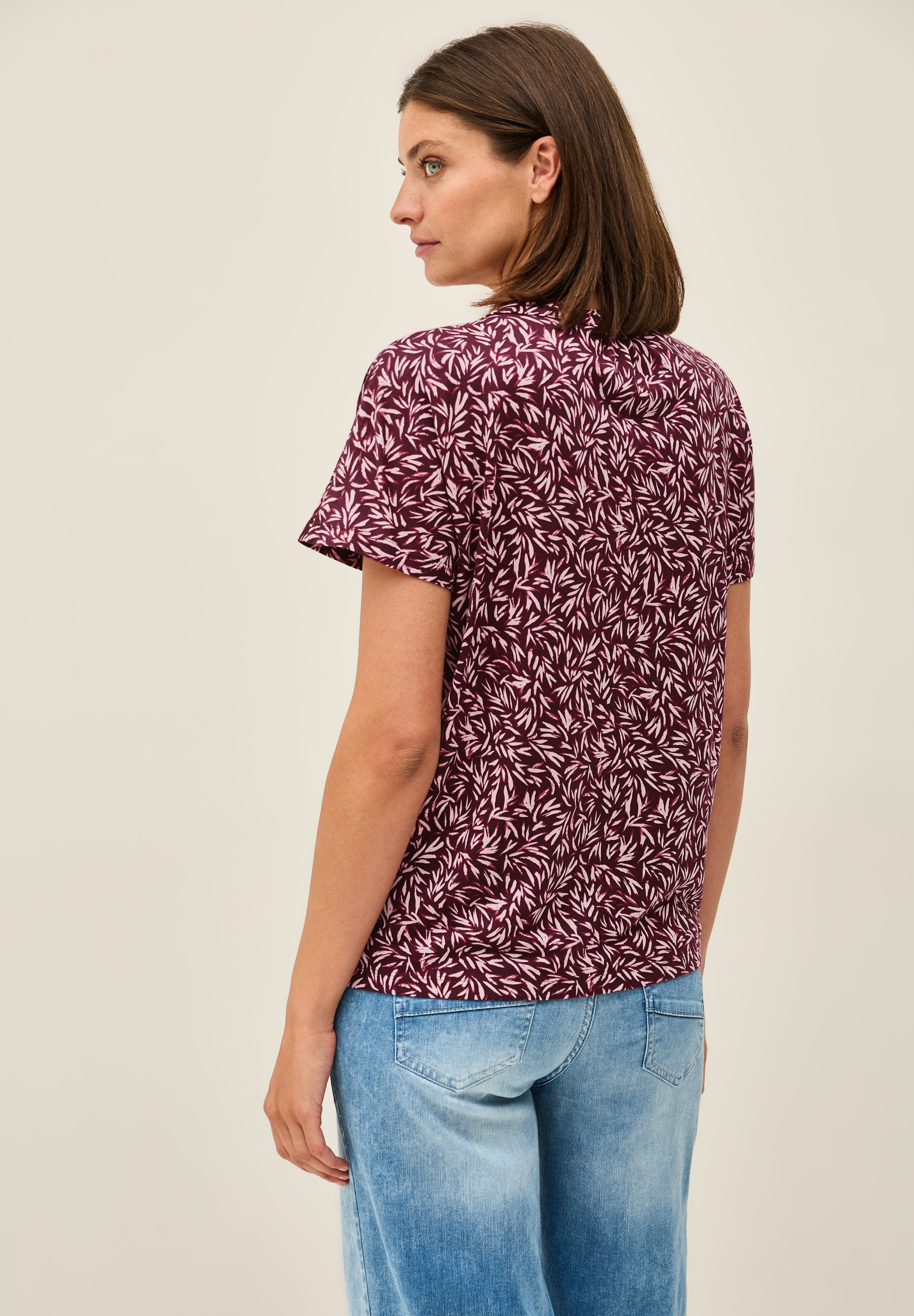 Cecil T-Shirt, mit Minimal Print und im Tunika Look günstig online kaufen