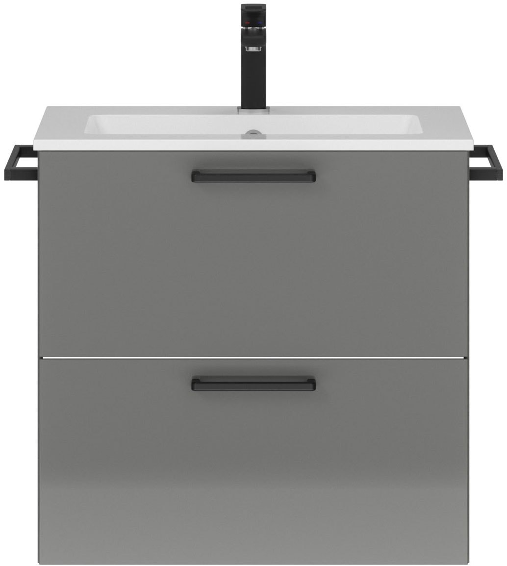nobilia Waschtisch-Set "Tolvina" vormontiert, mit Soft-Close, 1 Stk. tlg. günstig online kaufen