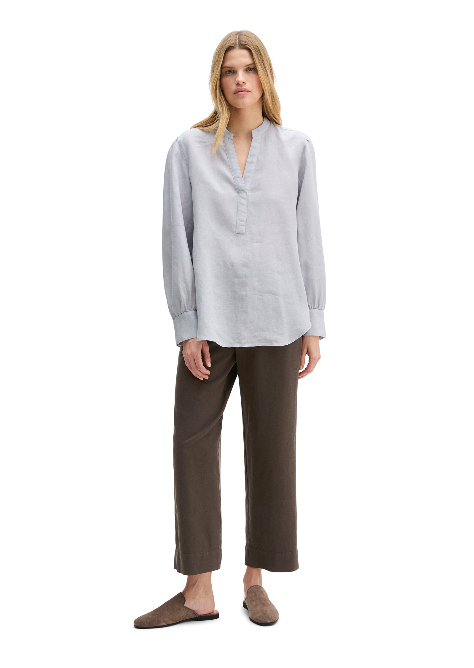 Marc O'Polo Langarmbluse »mit natürlich kühlender Funktion«