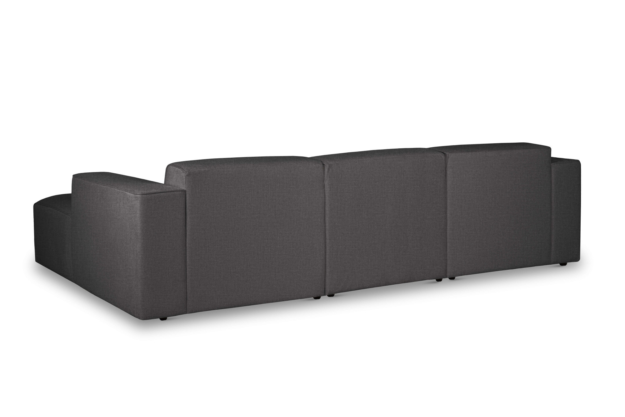 andas Ecksofa »Noord«, L-Form, mit Kedernaht, Breite 281 cm, Cord, Struktur, Webstoff