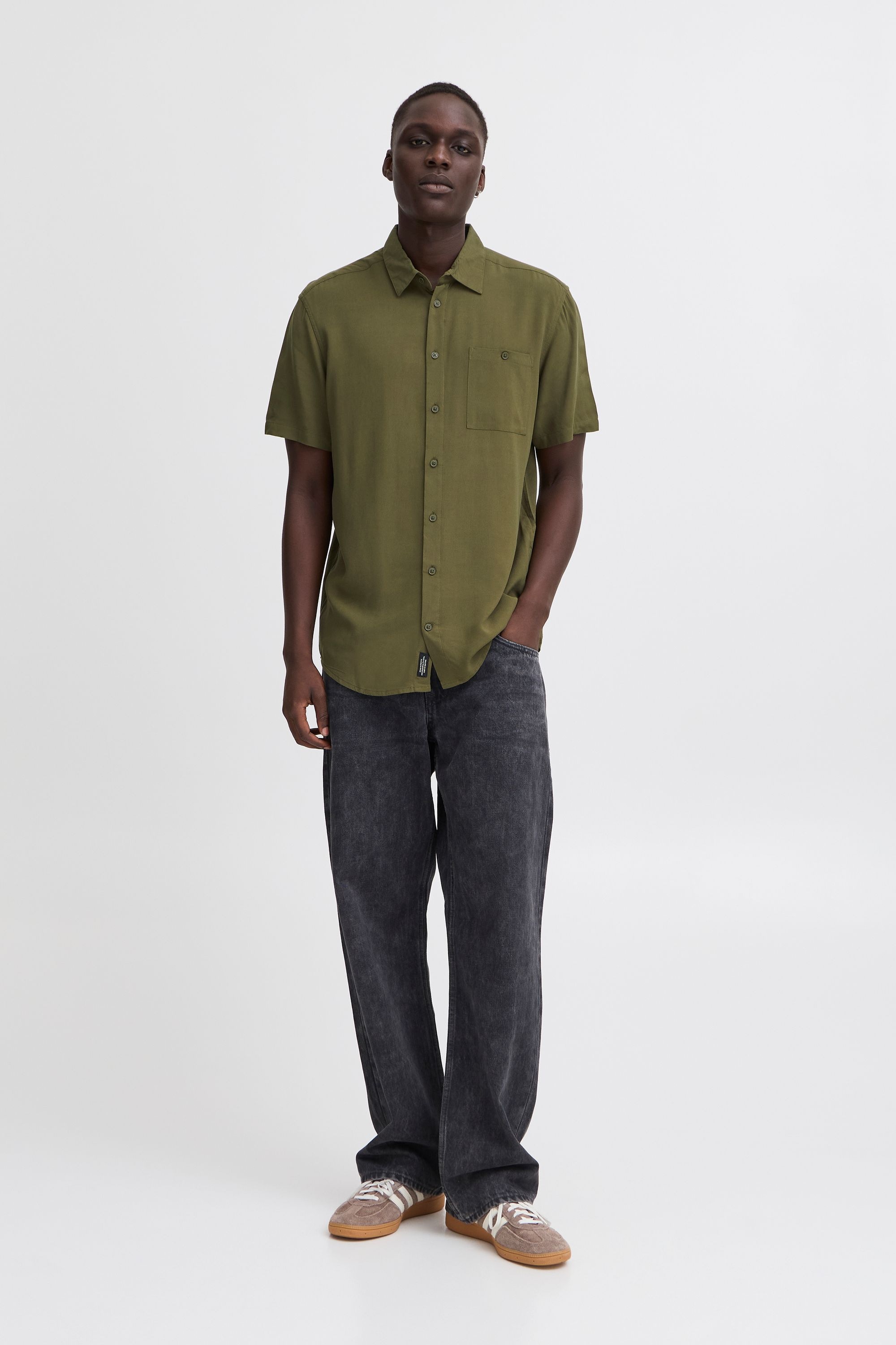 Thumbnail - Blend Kurzarmhemd "BHShirt", Lässiges Kurzarmhemd mit Brusttasche