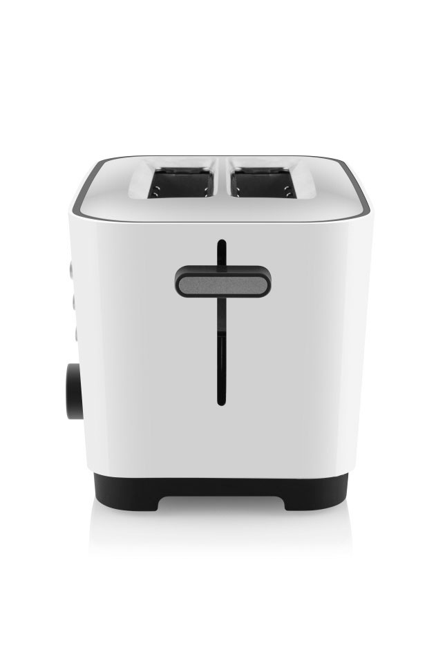 eta Toaster »Ronny ETA316690000«, 2 kurze Schlitze, für 2 Scheiben, 800 W, weiß, in einem edlen Design und 7 Bräunungsstufen